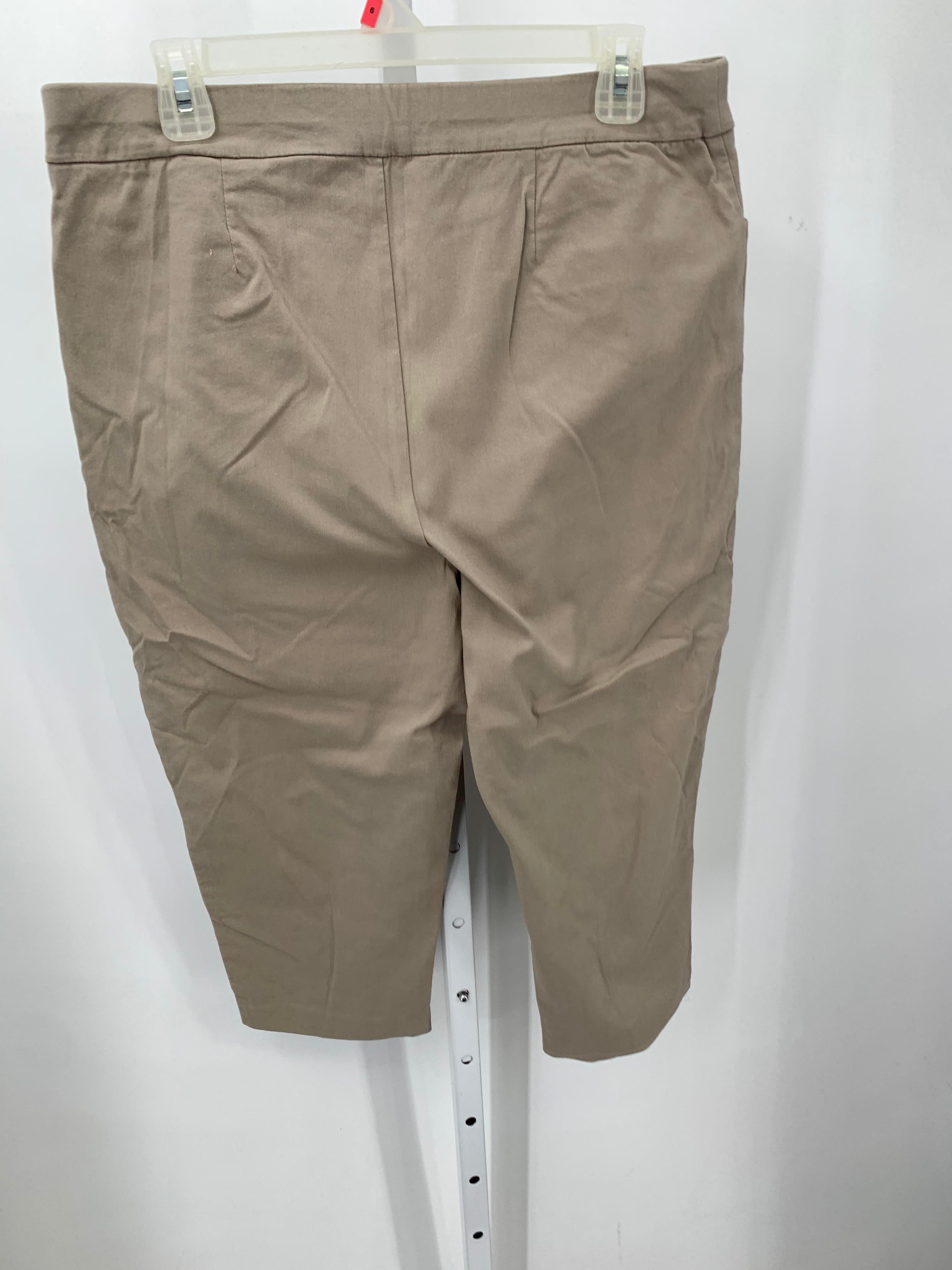 Chico's Size 14 Misses Capri Pants