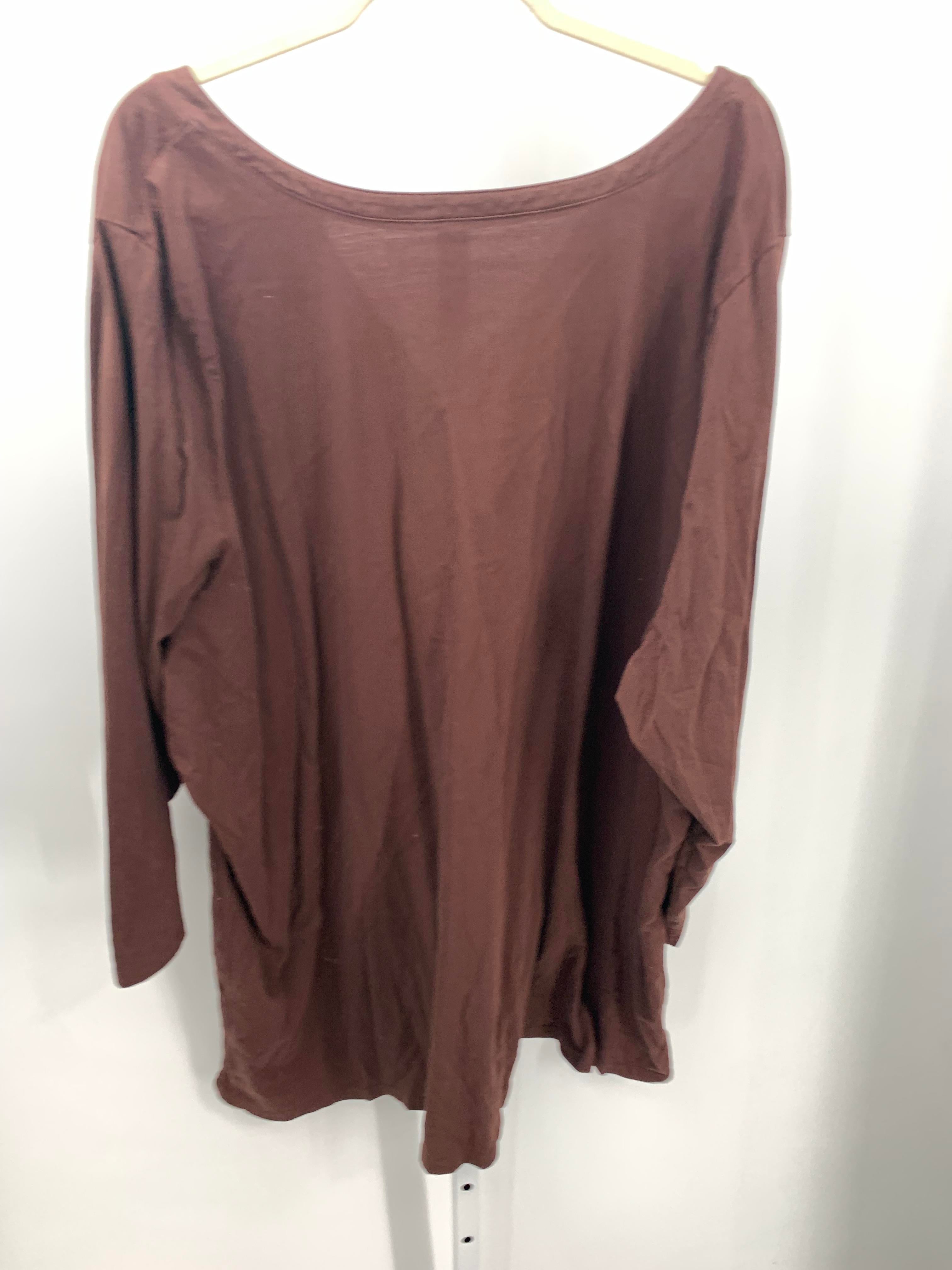 Roaman's Size 4X Womens 3/4 Sleeve Shirt