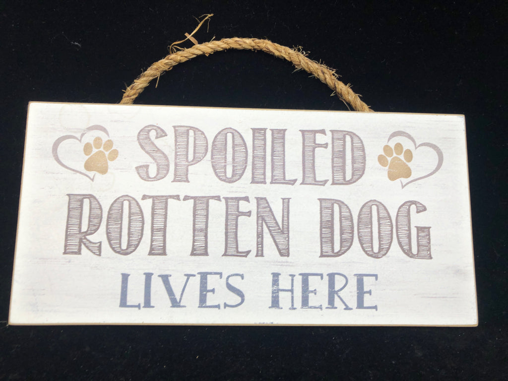 SPOILED ROTTEN WALL HANGING.