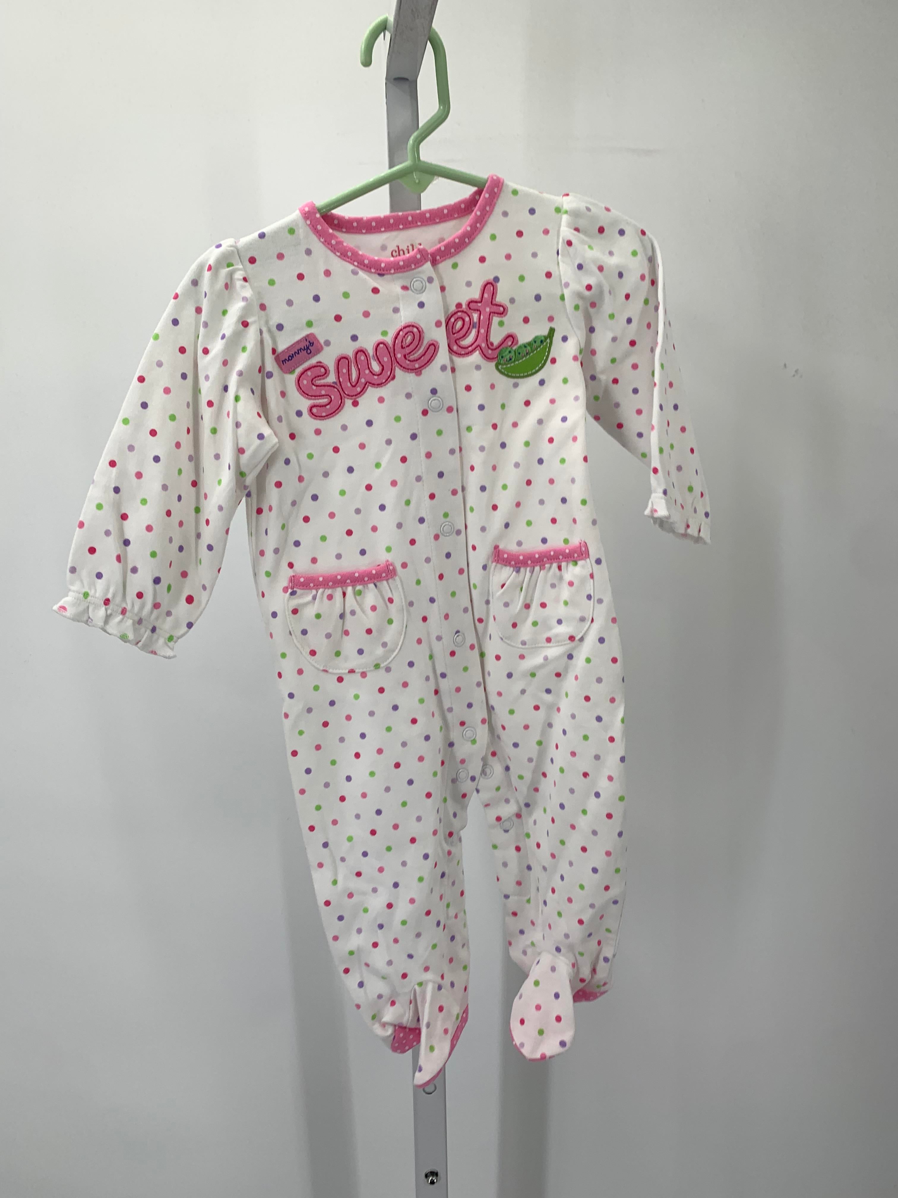 Child of Mine Size 6-9 mon Girls Long Slv. Romper