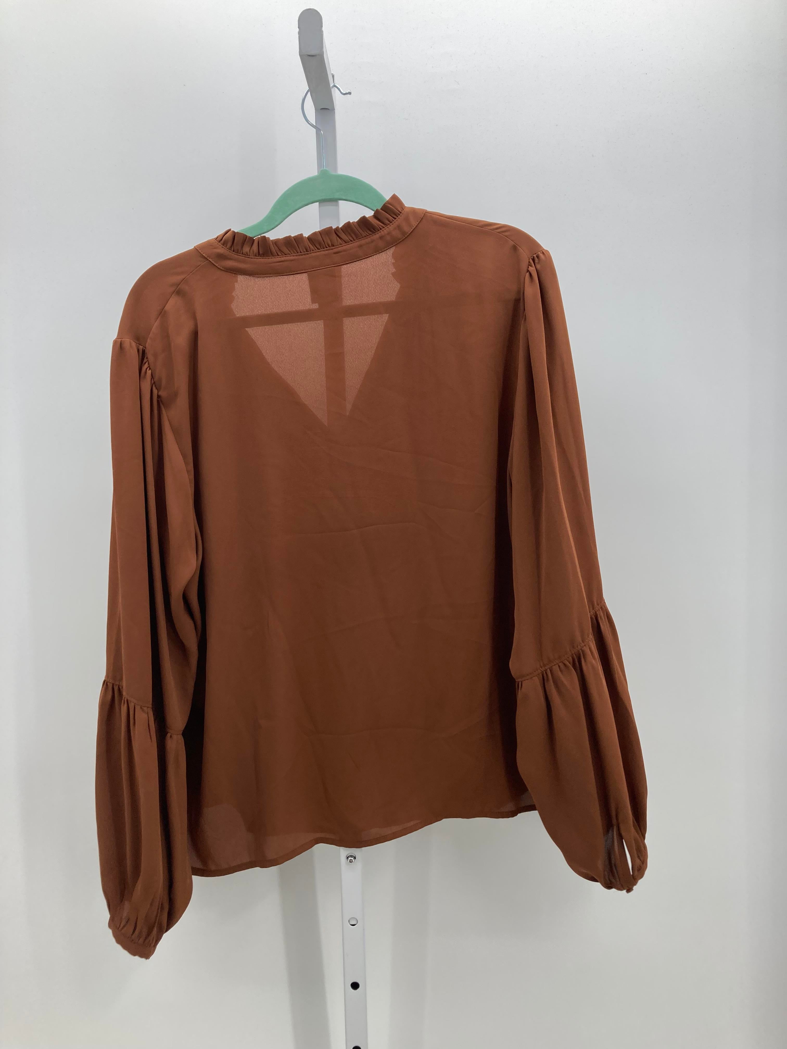 Worthington Size XXL Misses Long Sleeve Shirt