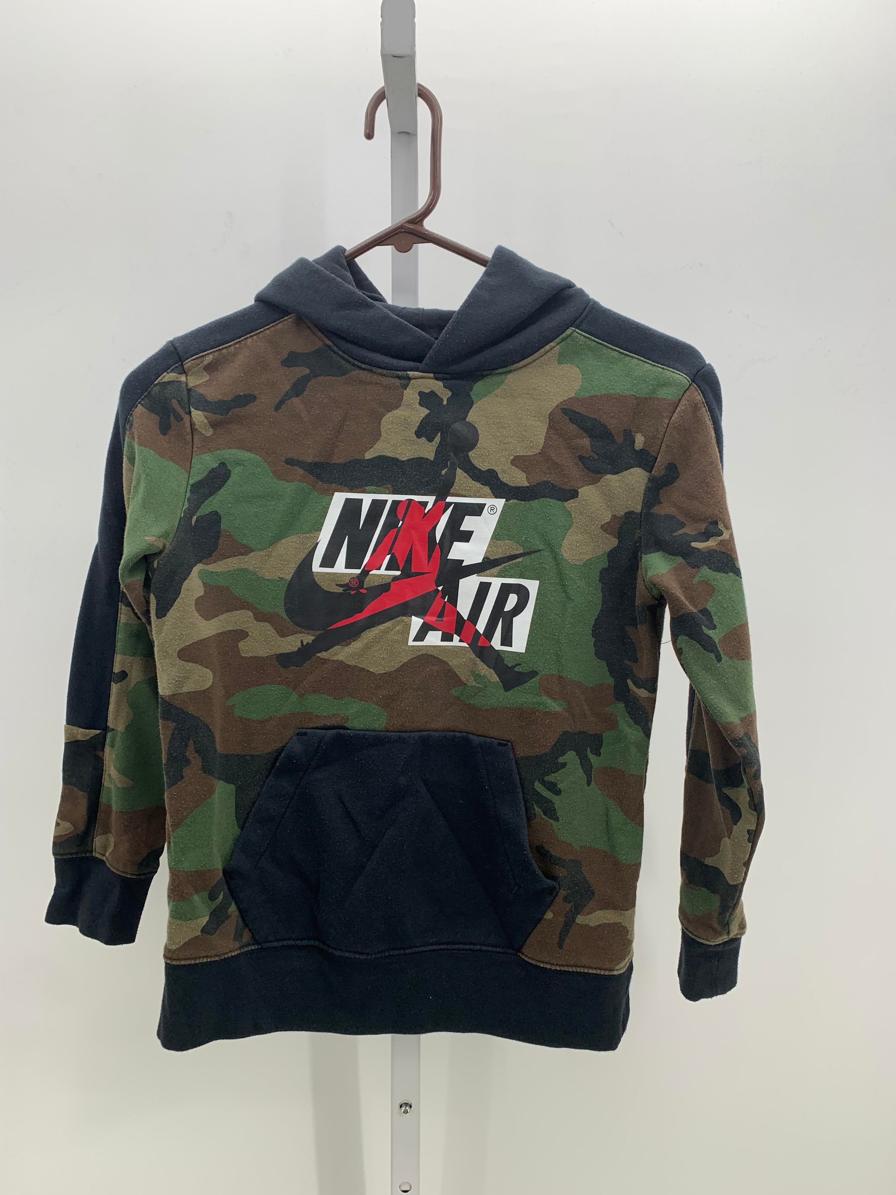 CAMO HOODED KNIT