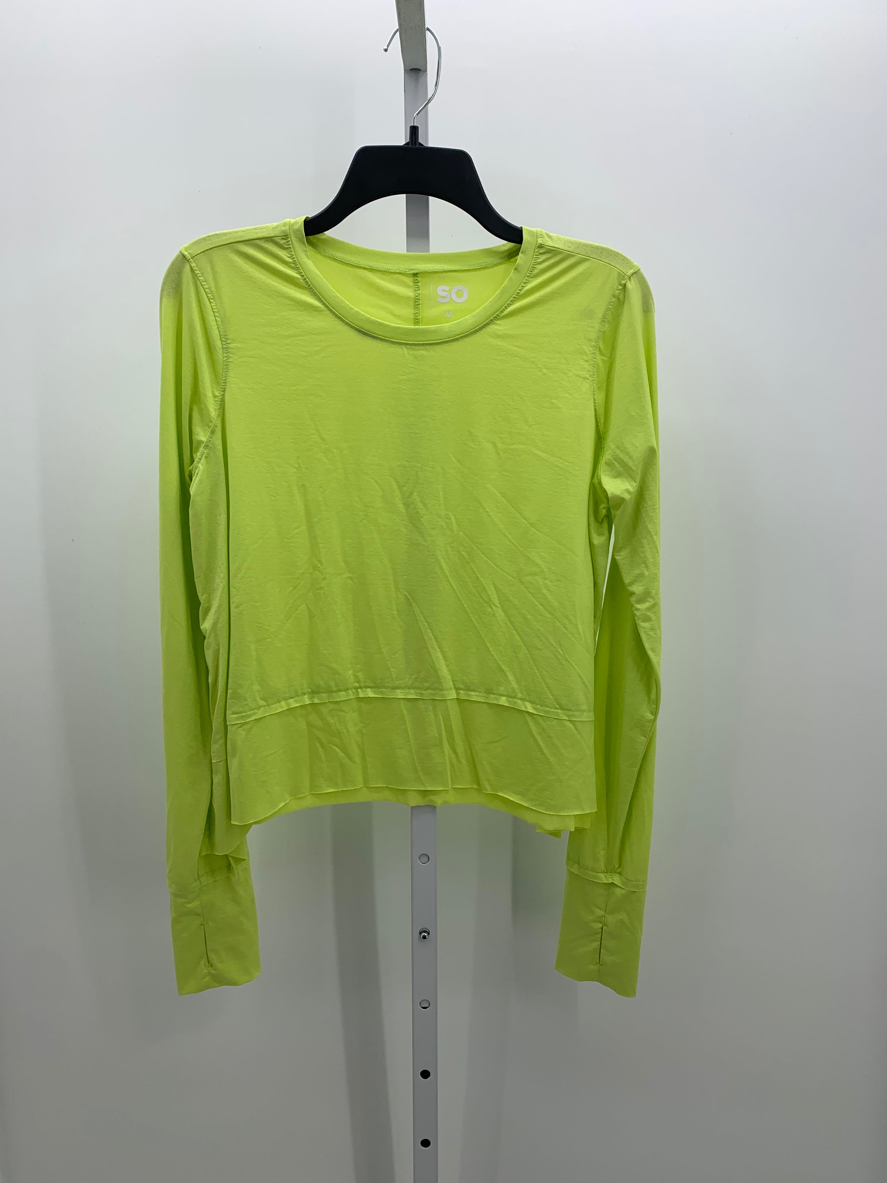 SO Size Medium Juniors Long Sleeve Shirt