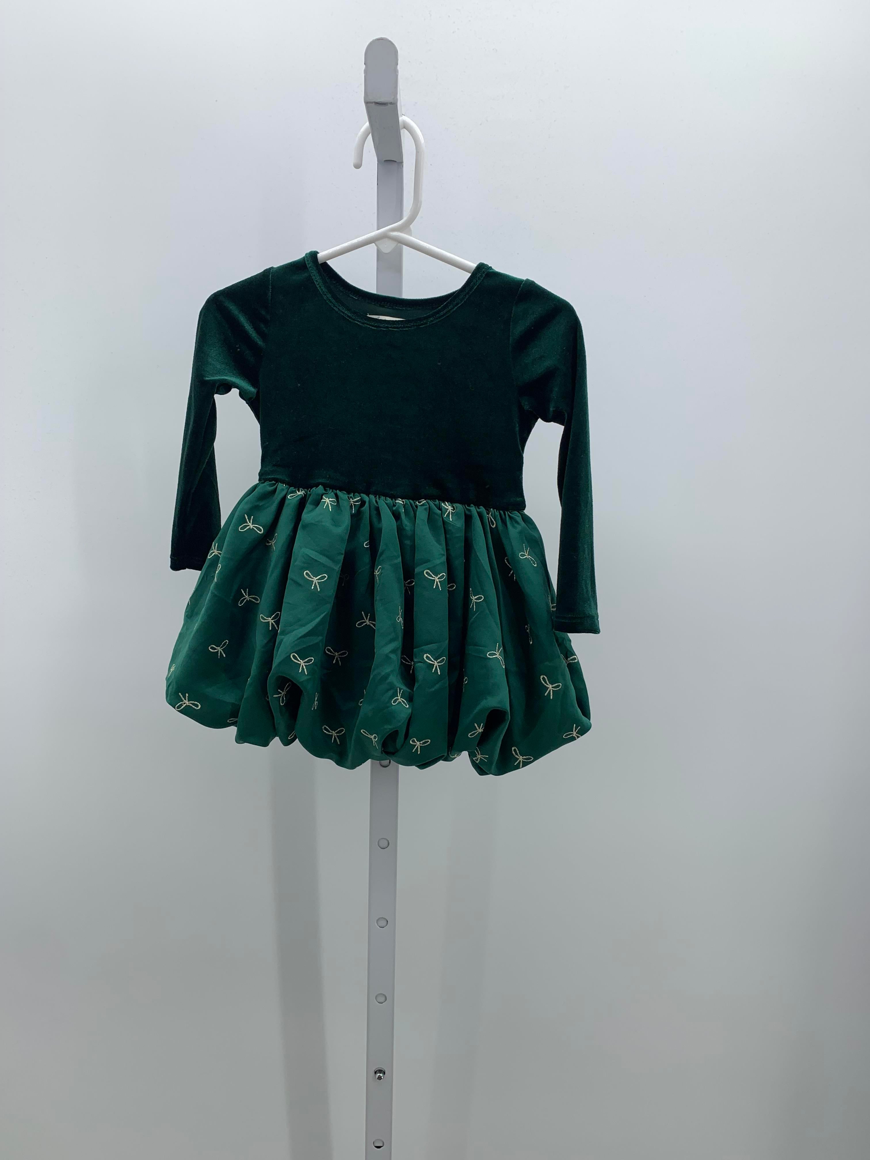 Size 12 Months Girls Long Sleeve Dress