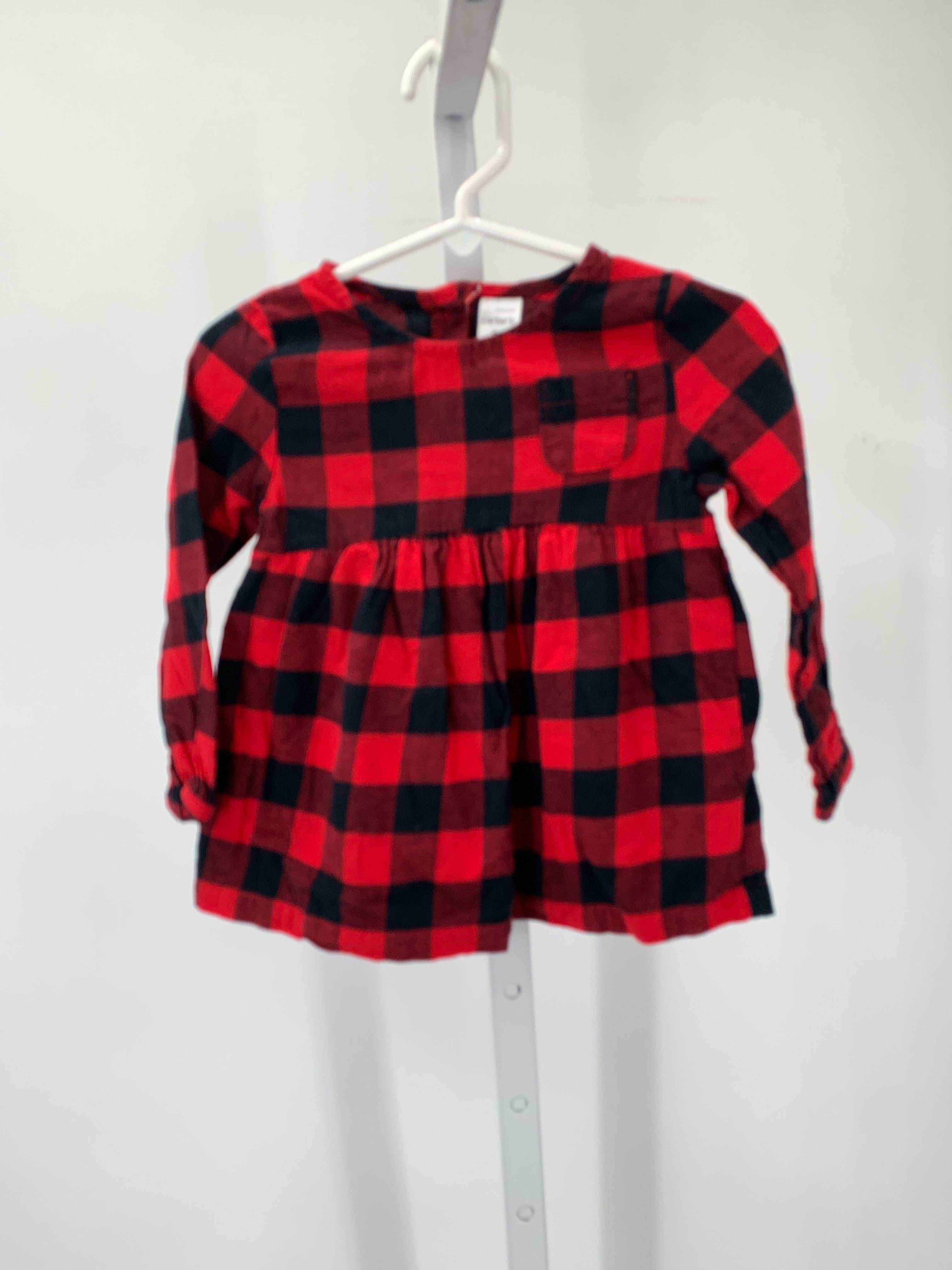 Carters Size 2T Girls Long Sleeve Shirt