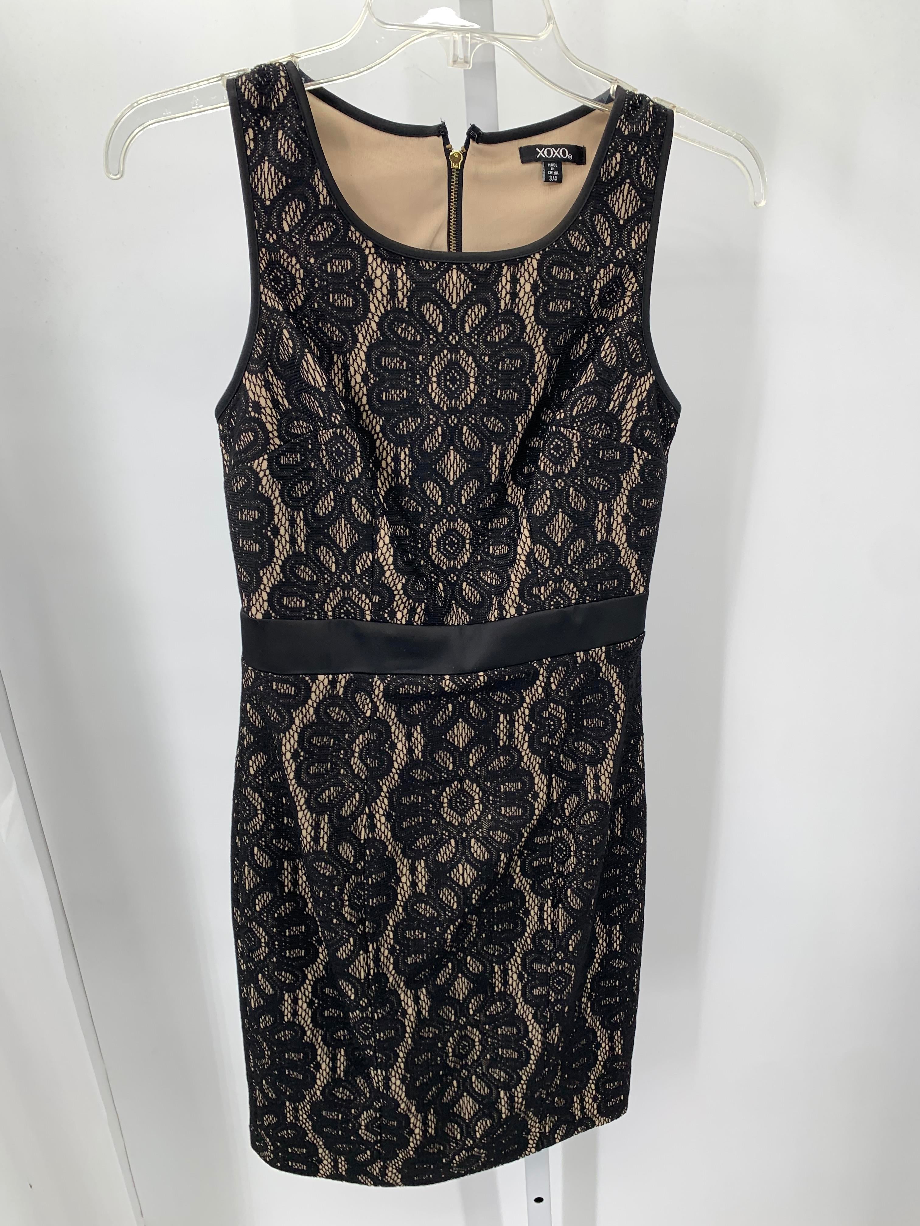 XOXO Size 3/4 Juniors Sleeveless Dress