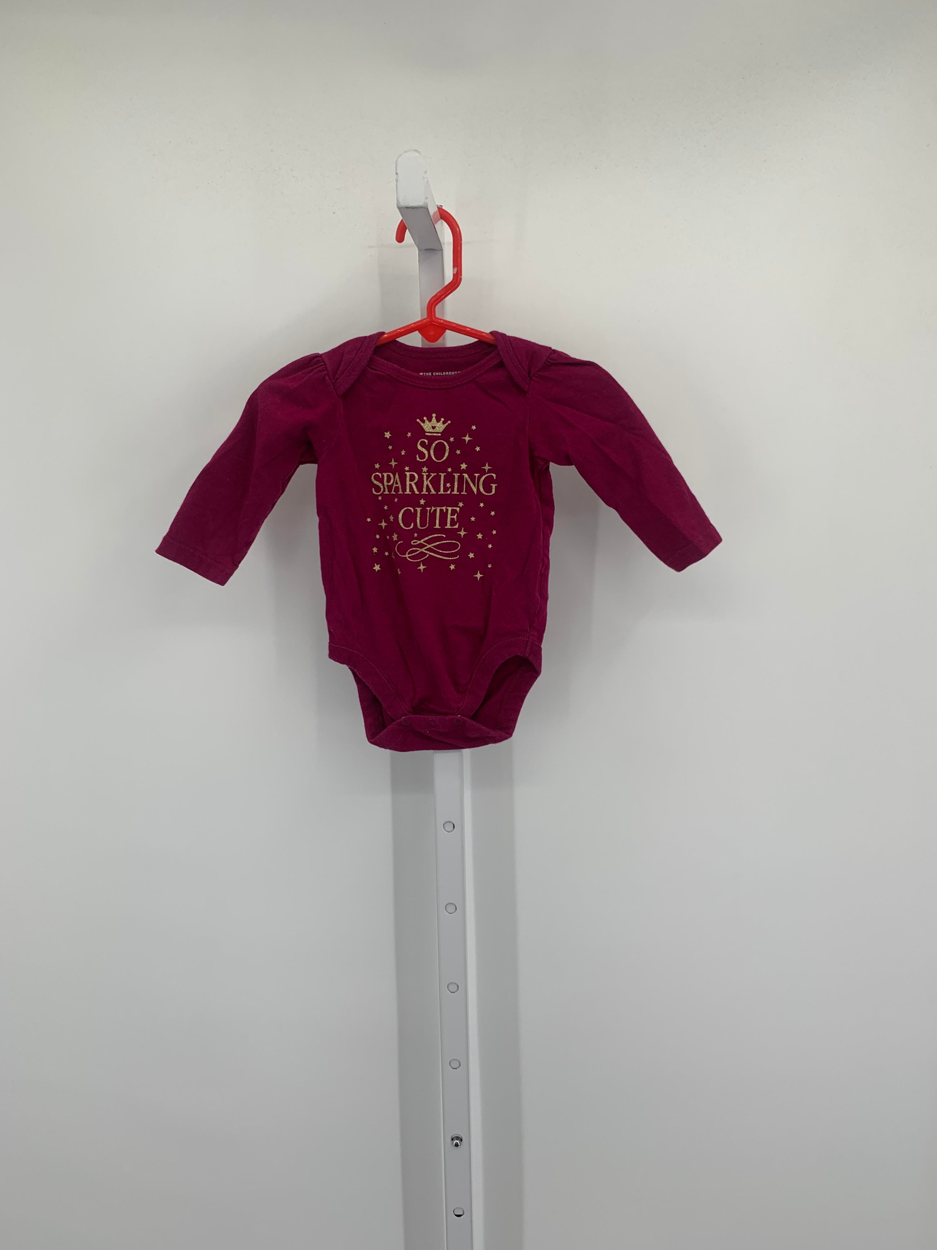 Children's Place Size 3-6 Months Girls Long Sleeve Shirt