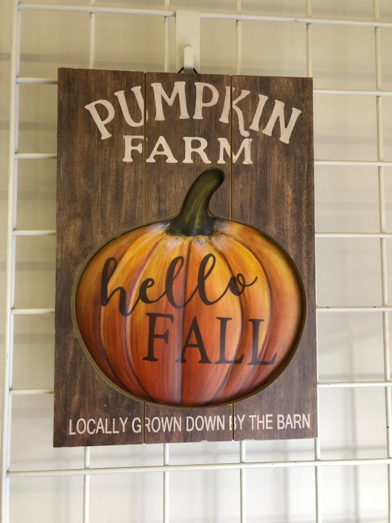 PUMPKIN FARM WALL ART.