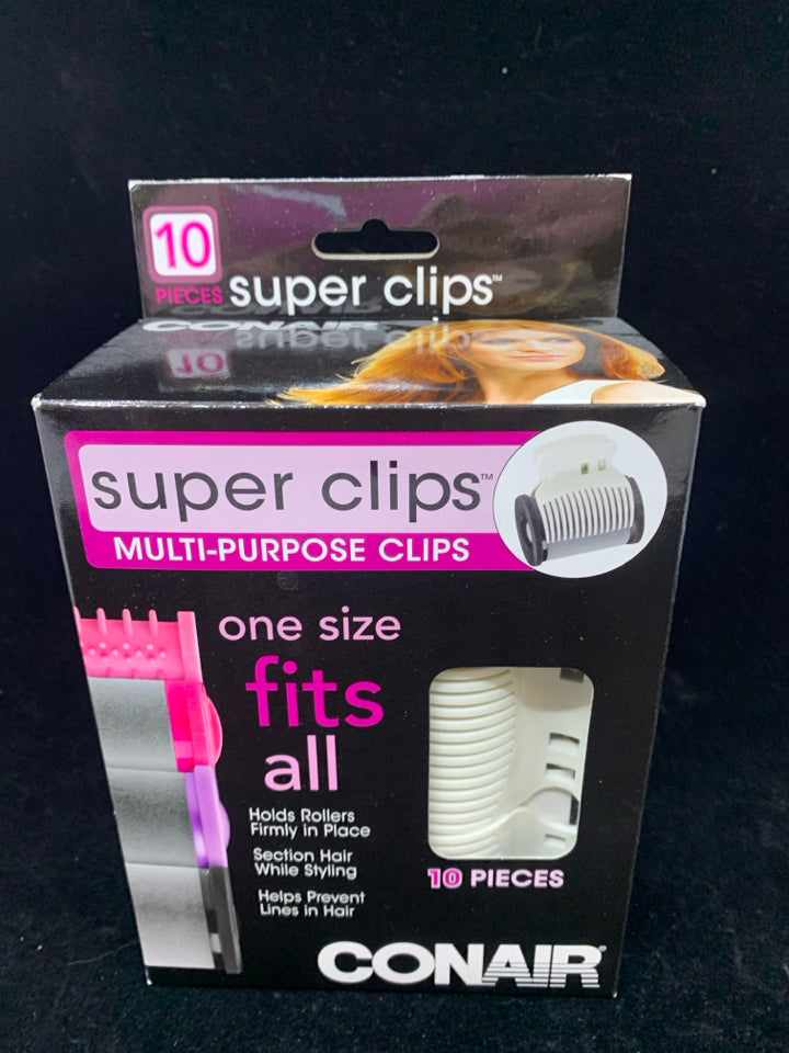 NIB SUPER CLIPS CONAIR.