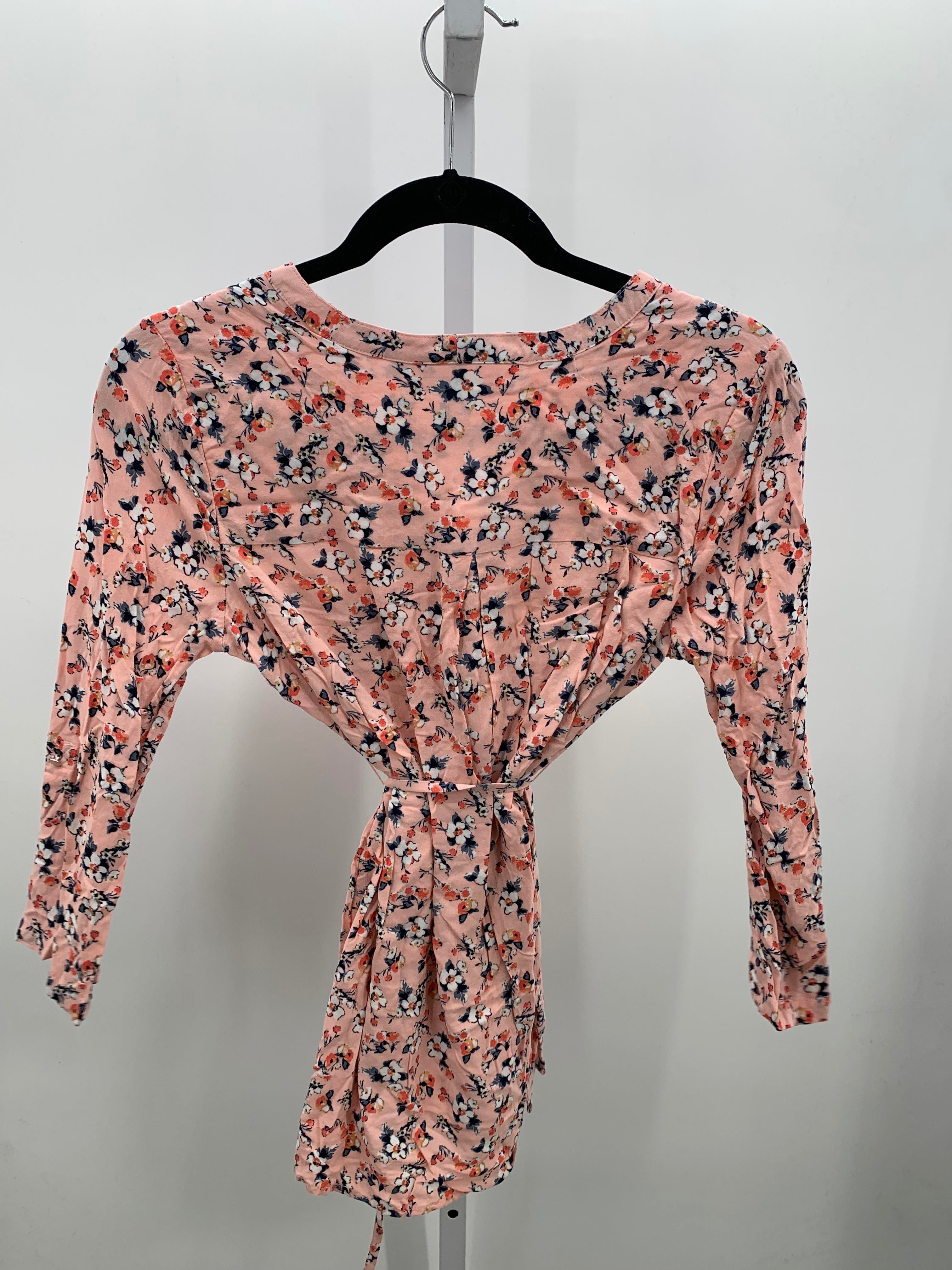Motherhood Pink Size Small Maternity Long Sleeve Shirt