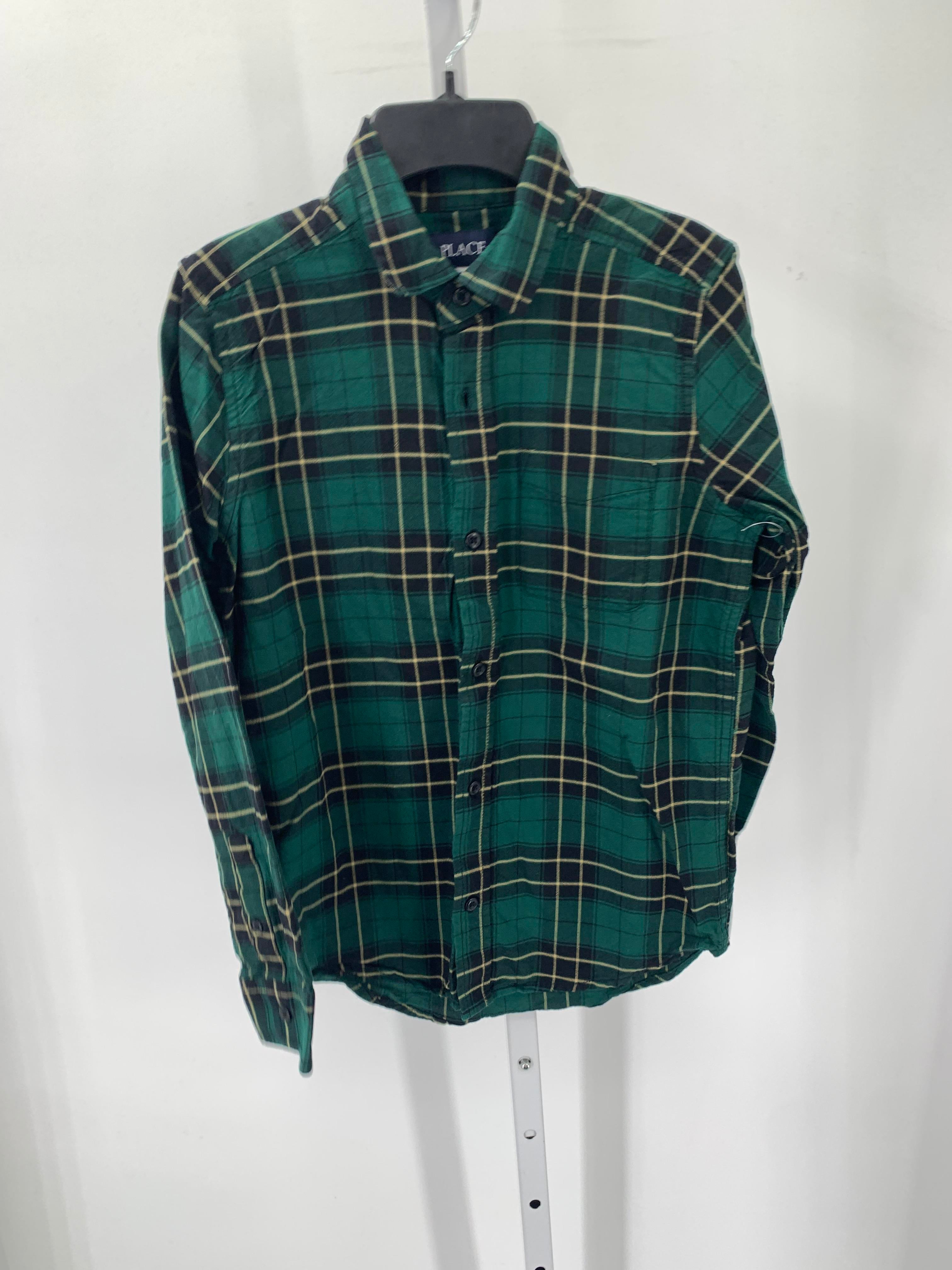 PLAID BTN DOWN
