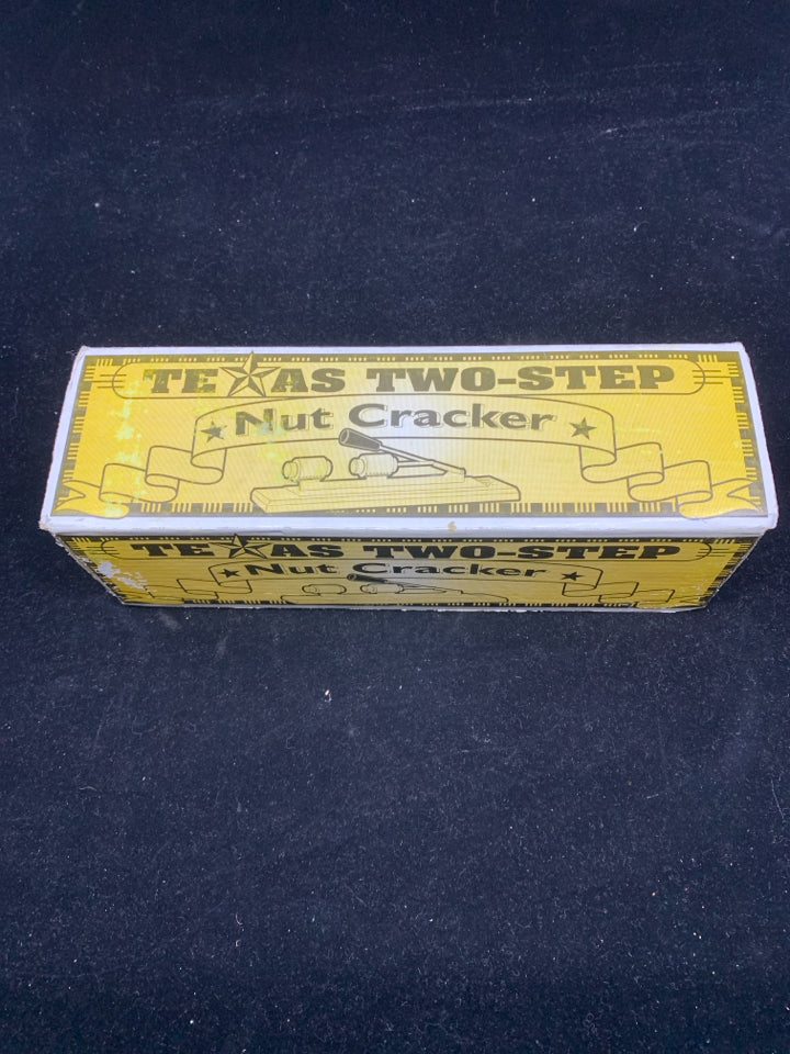 NIB TEXAS TWO STEP NUT CRACKER.