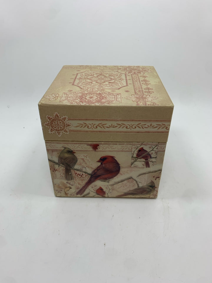CARDINAL CARDBOARD STORAGE BOX.