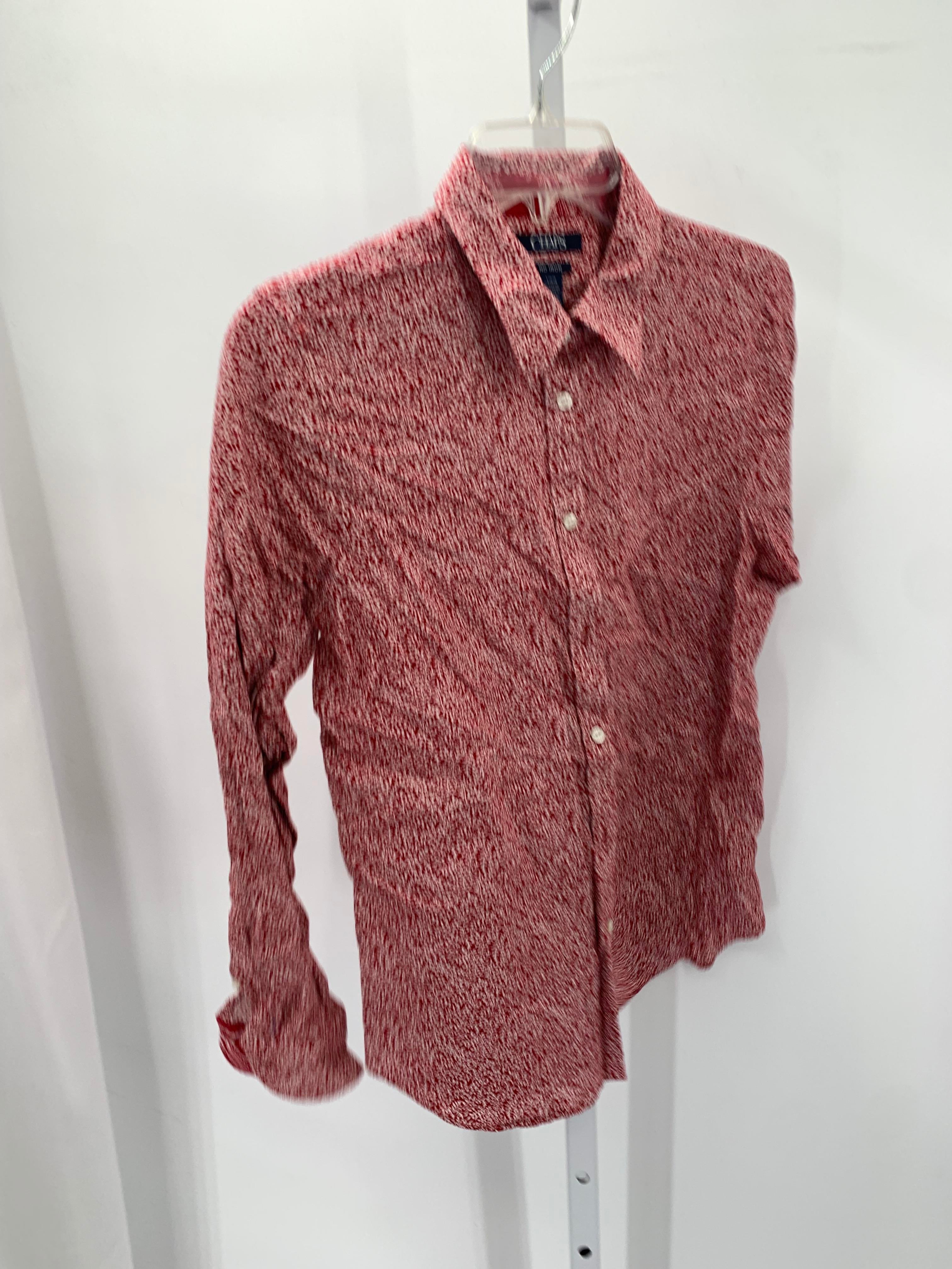 Chaps Size Large Misses Long Sleeve Shirt