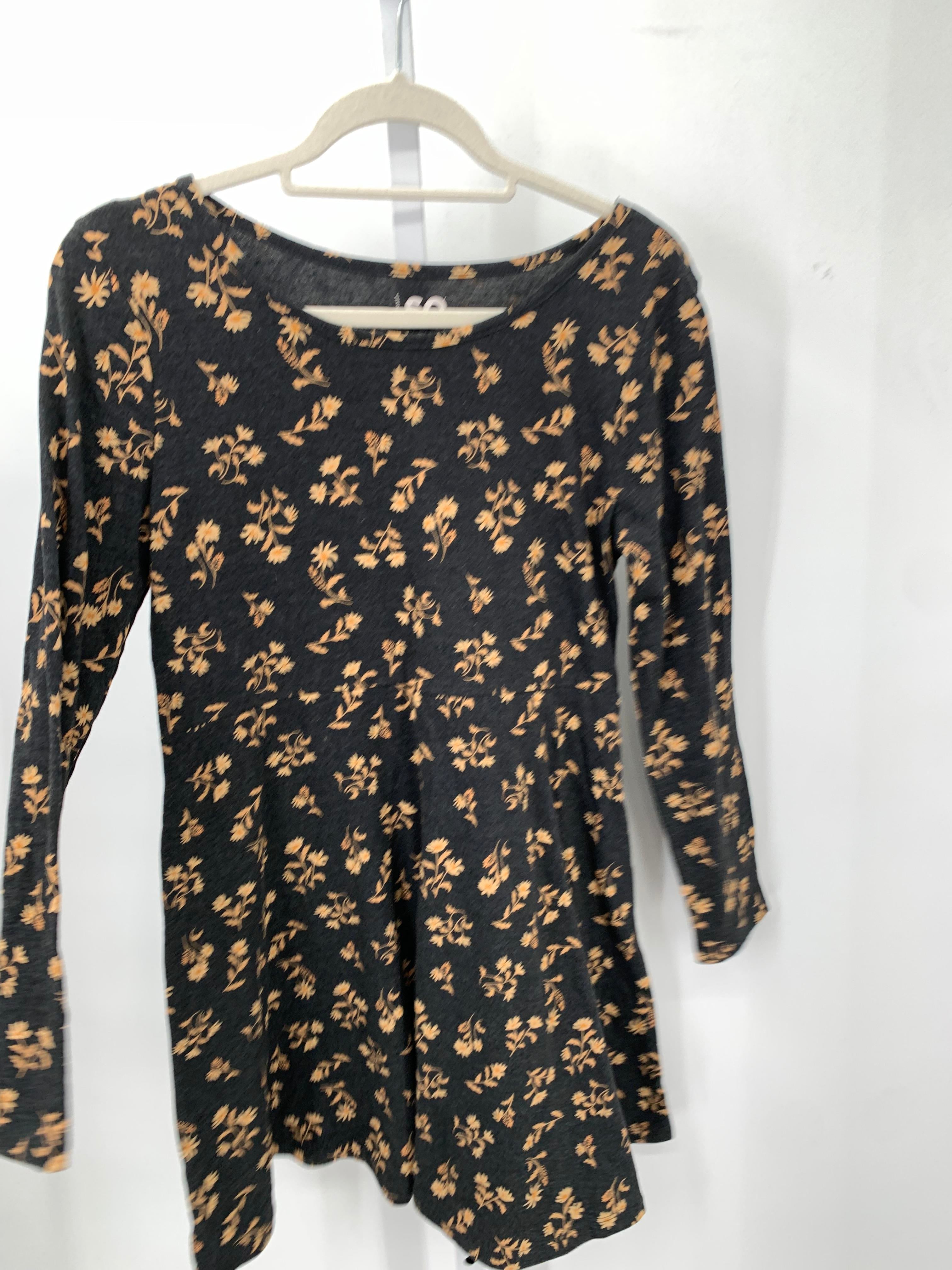 SO Size 14 Plus Girls Long Sleeve Dress
