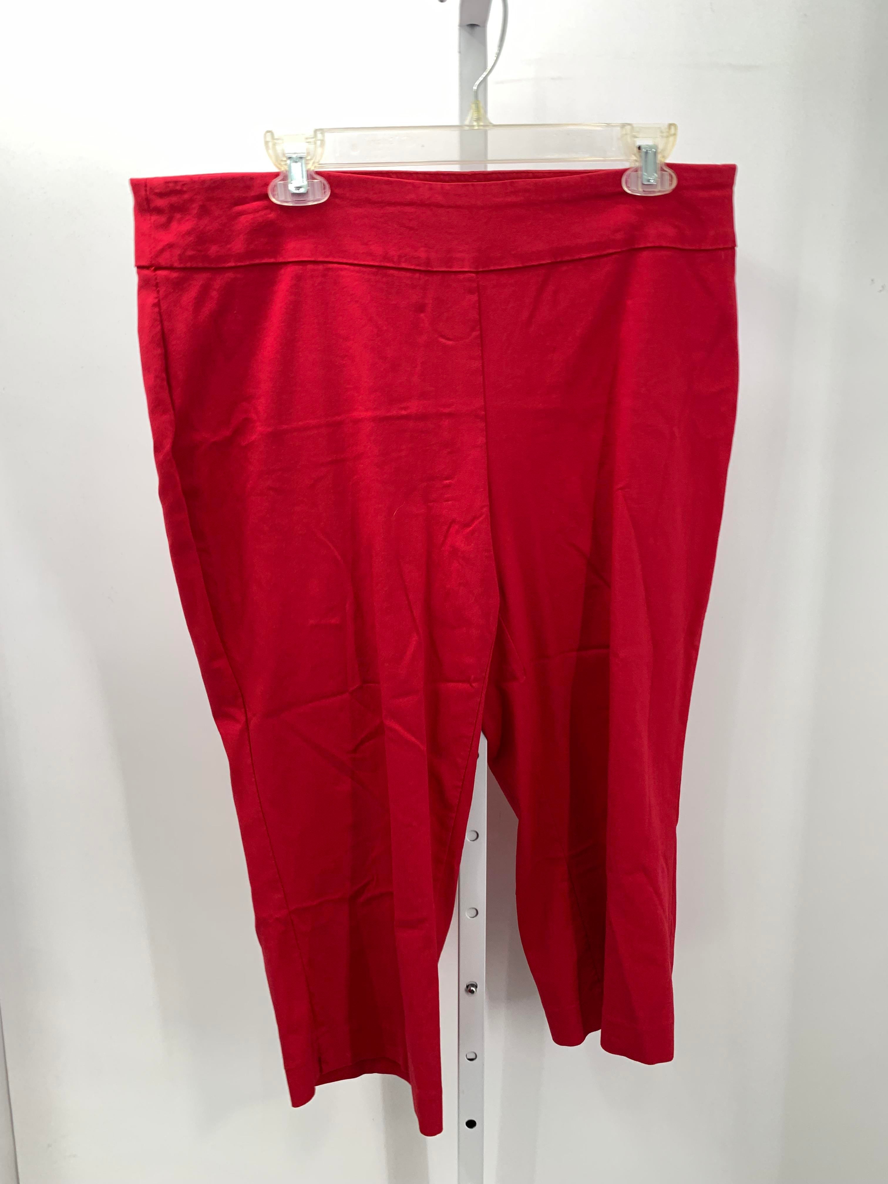 Dana Buchman Size Large Misses Capri Pants