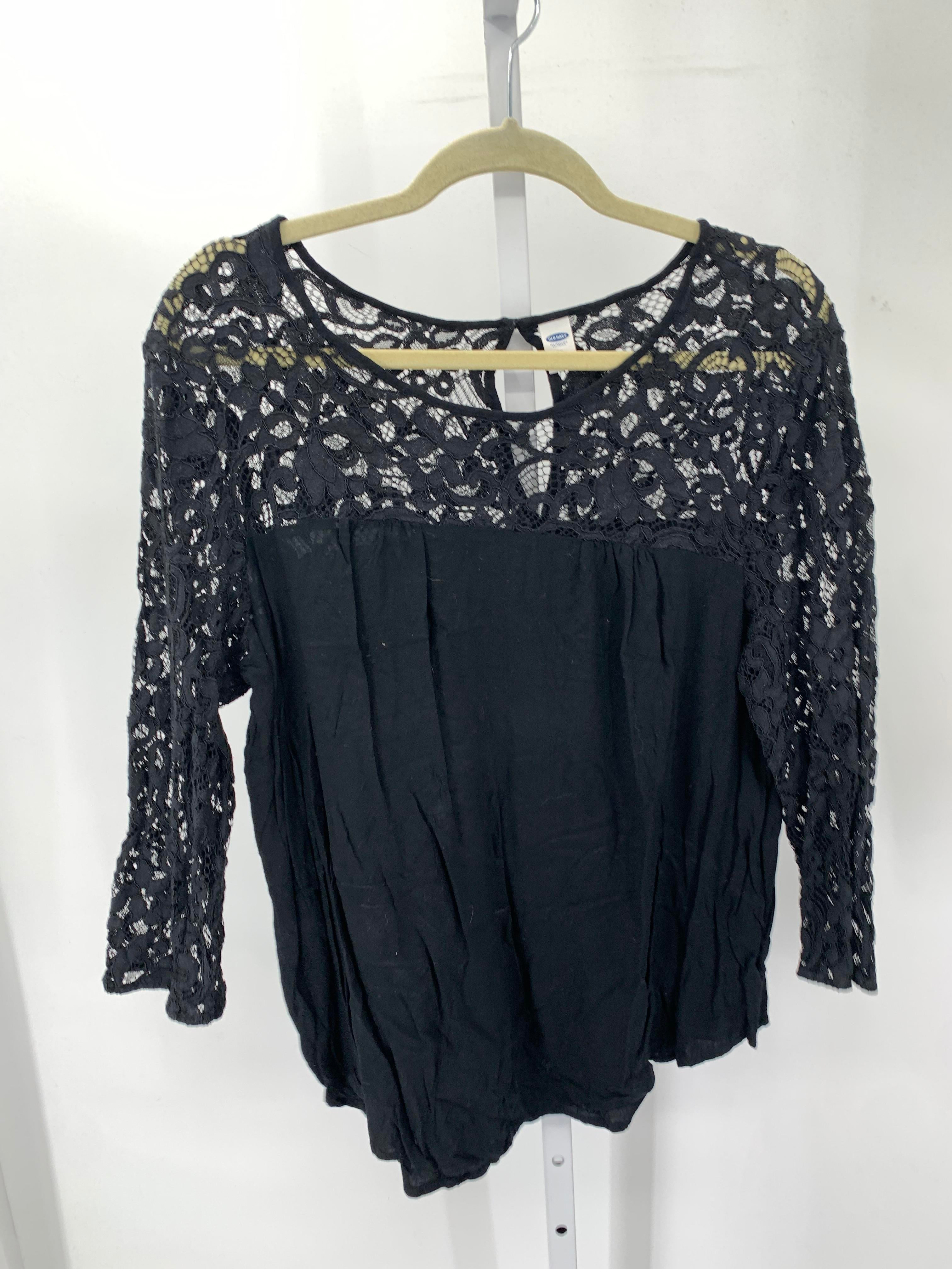 Old Navy Size Extra Large Misses 3/4 Sleeve Shirt