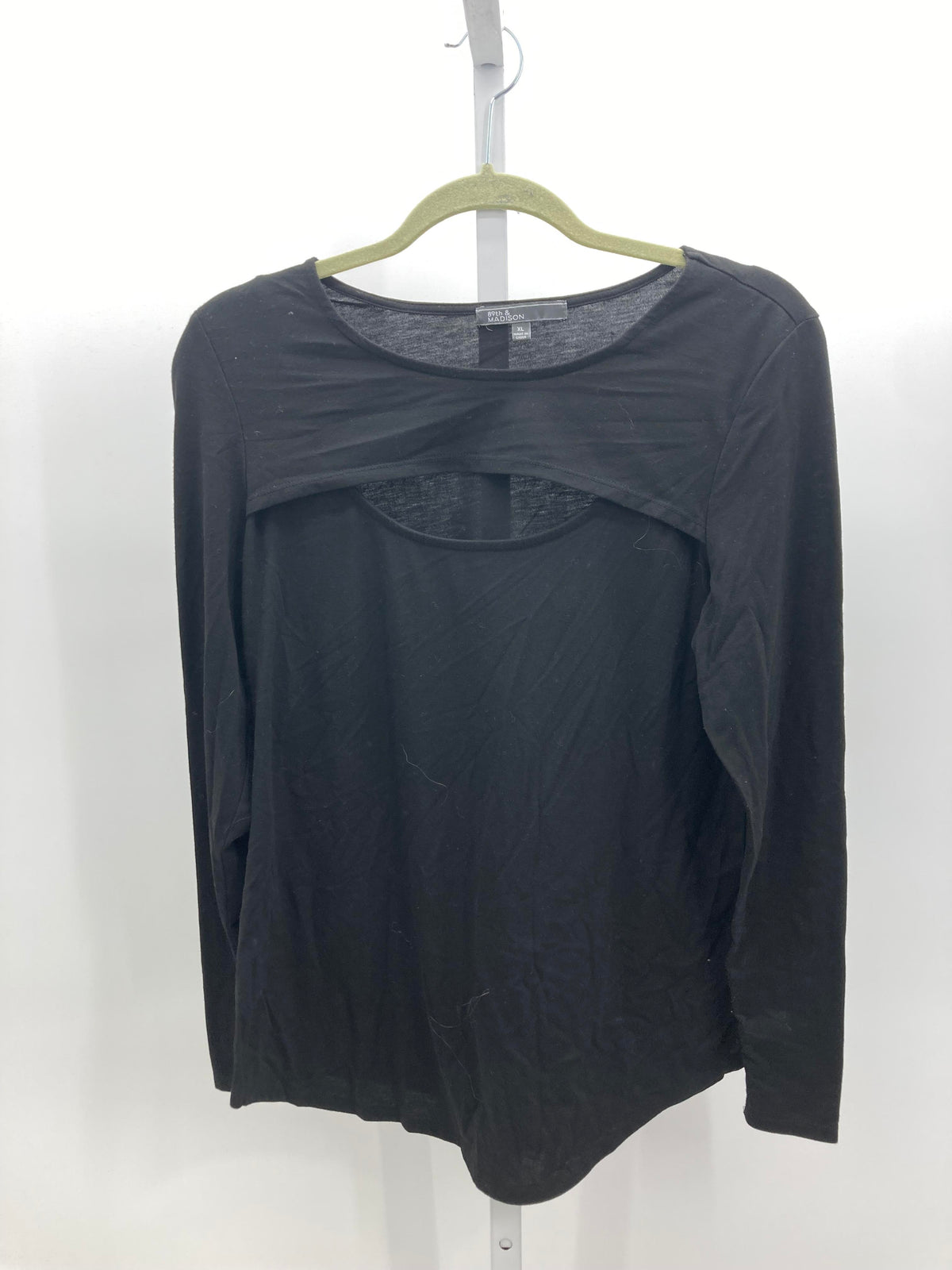 89th & Madison Size Extra Large Misses Long Sleeve Shirt