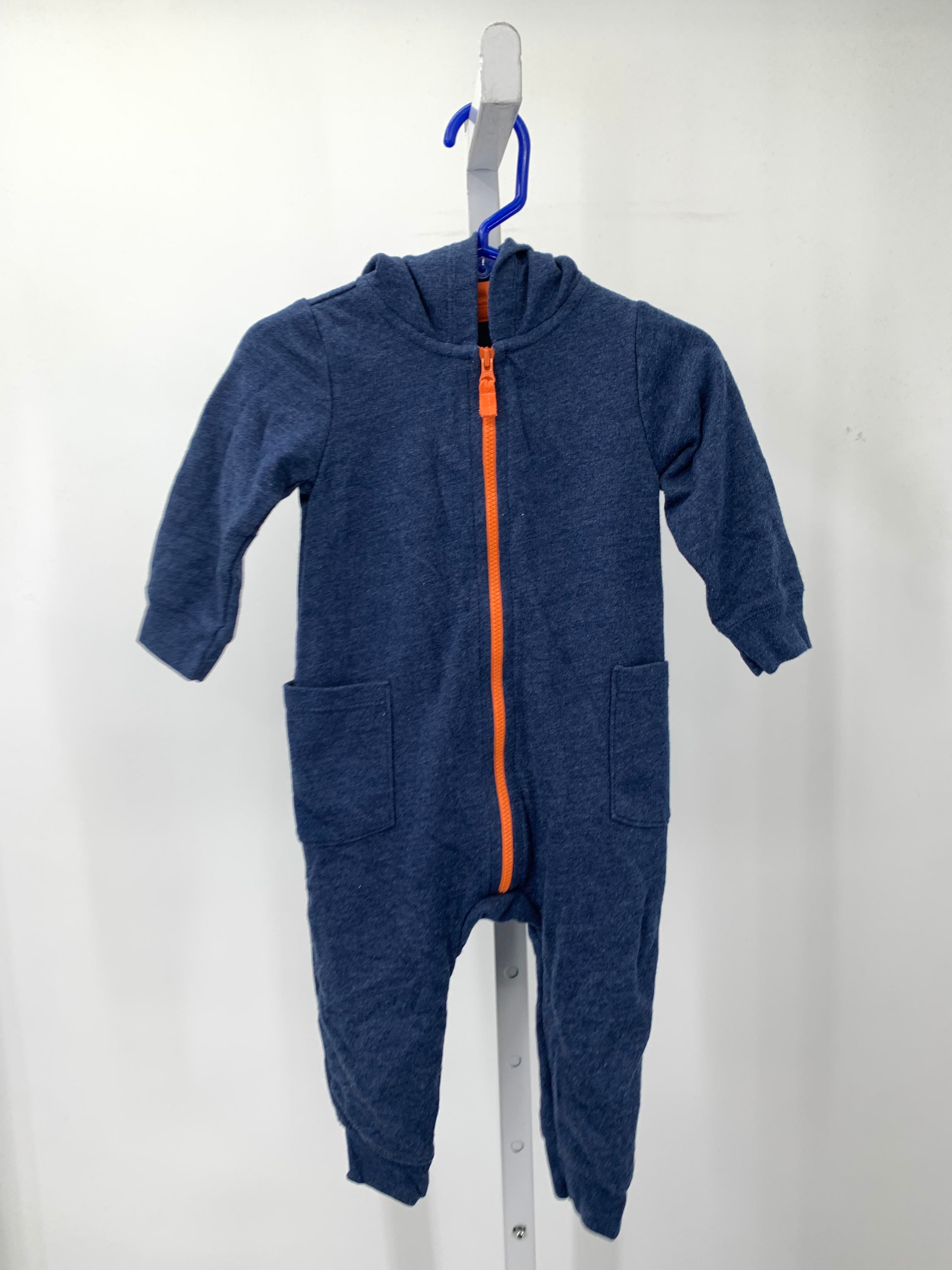 HOODED ORANGE ZIP KNIT