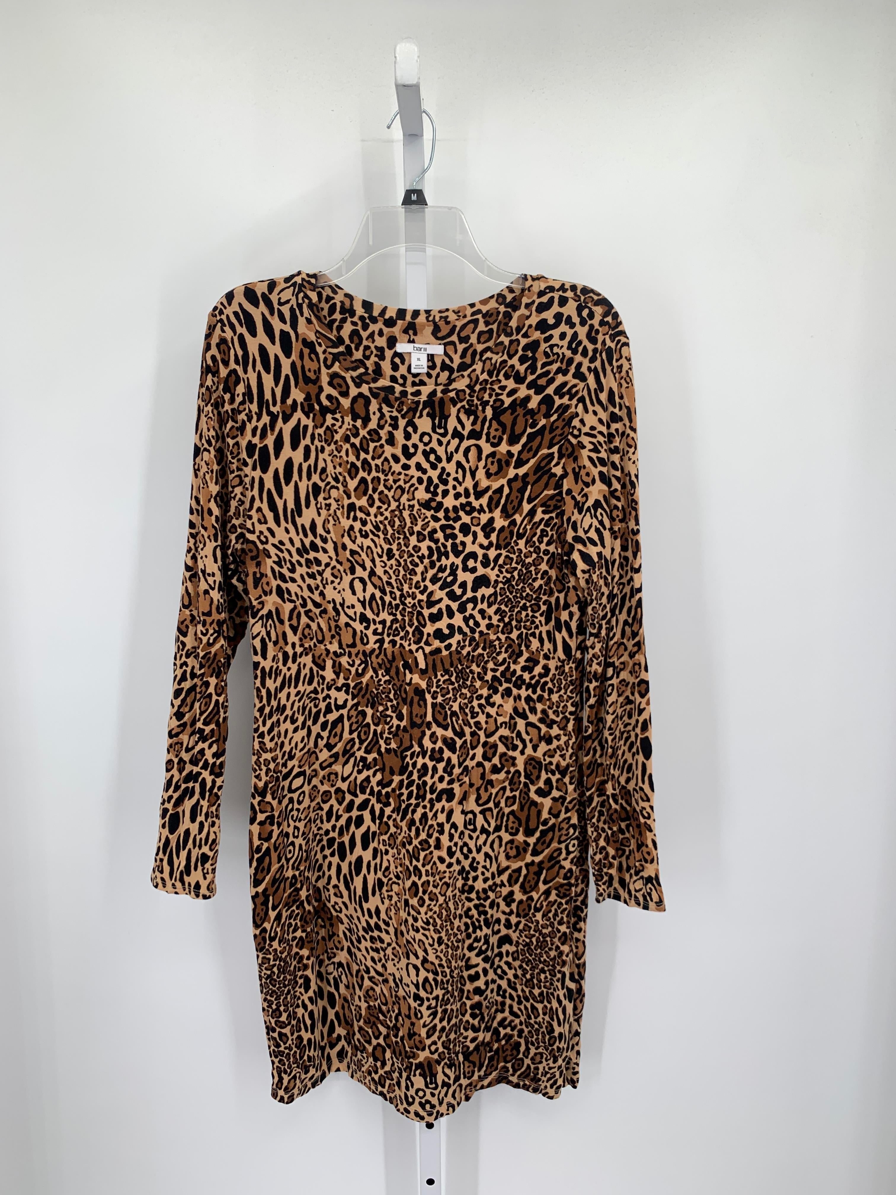 Bar III Size Extra Large Misses Long Sleeve Dress