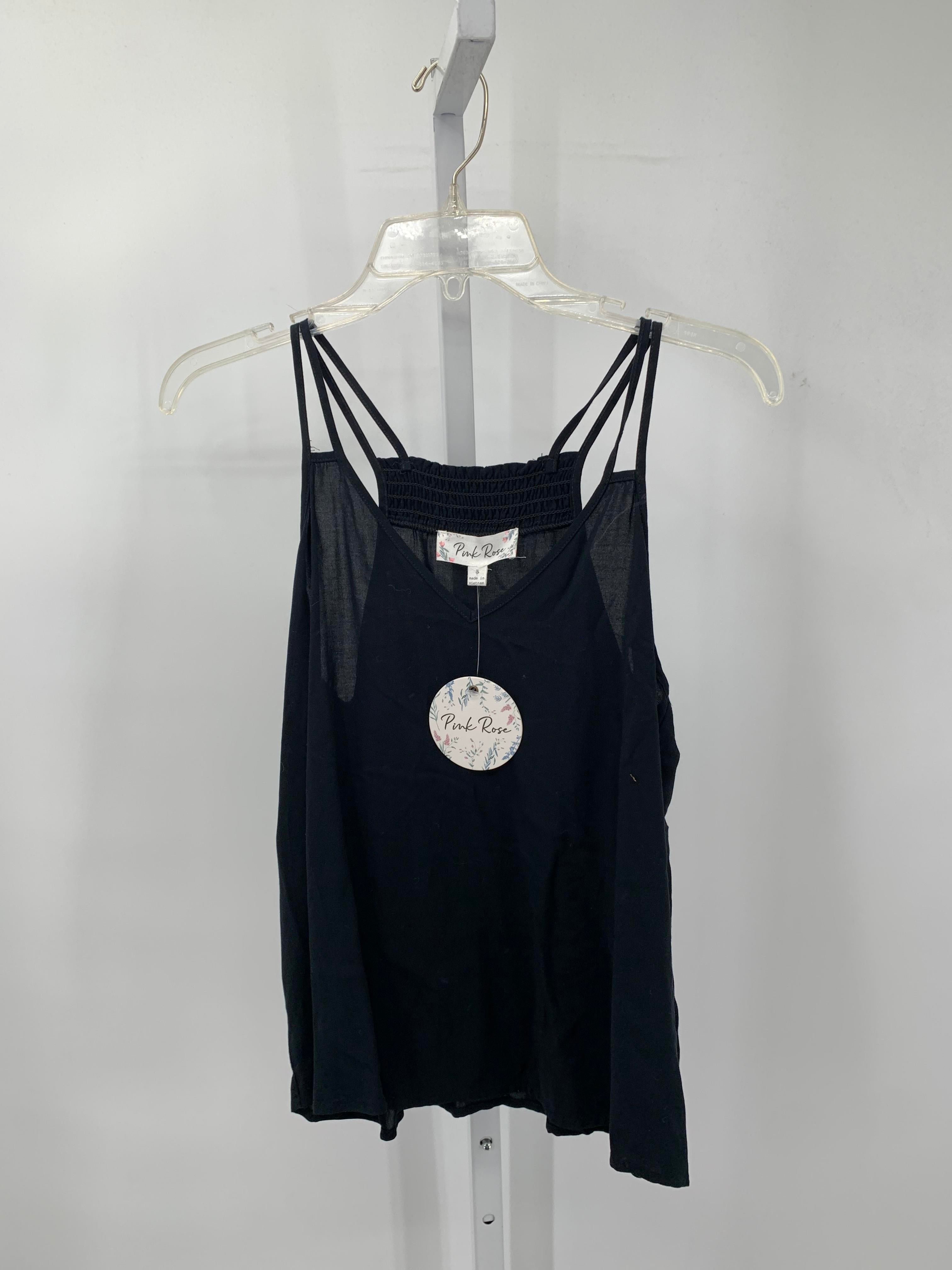 Pink Rose Size Small Juniors Tank