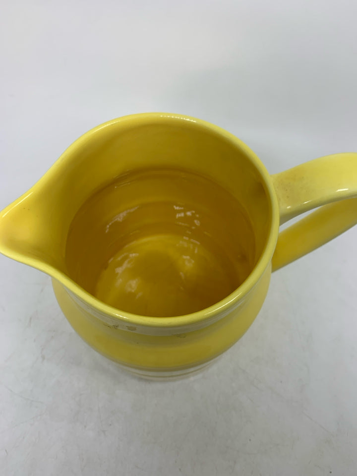 LARGE CERAMIC PITCHER.