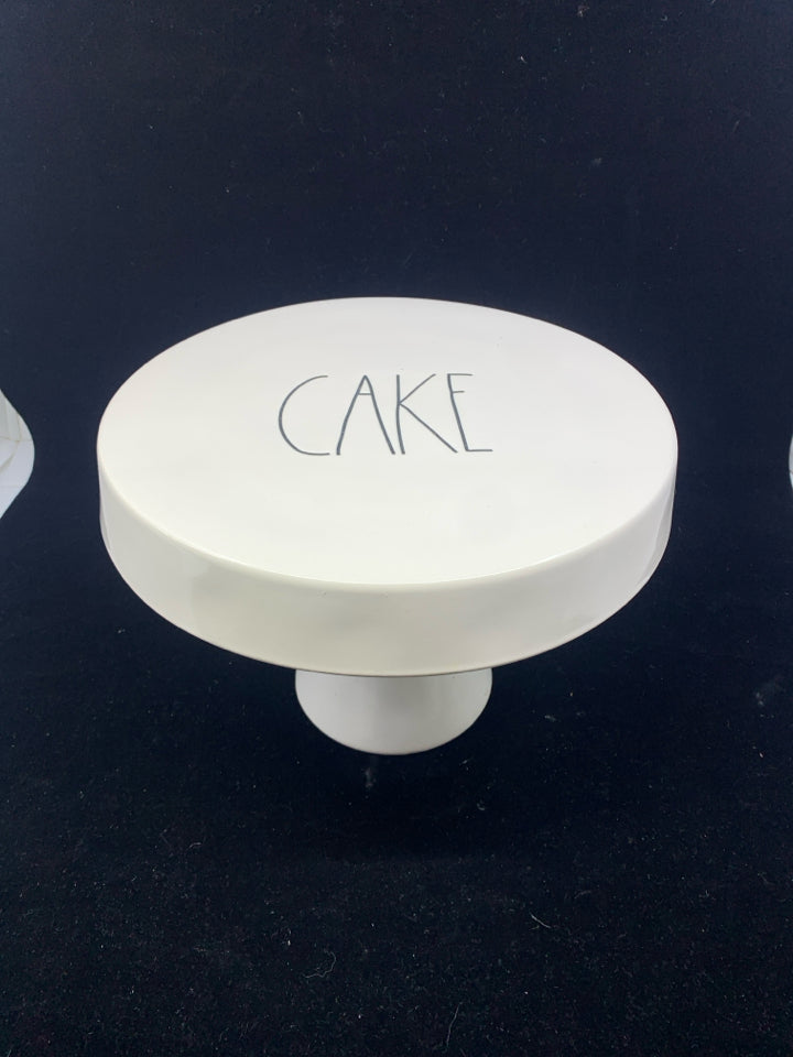 RAE DUNN "CAKE" STAND.