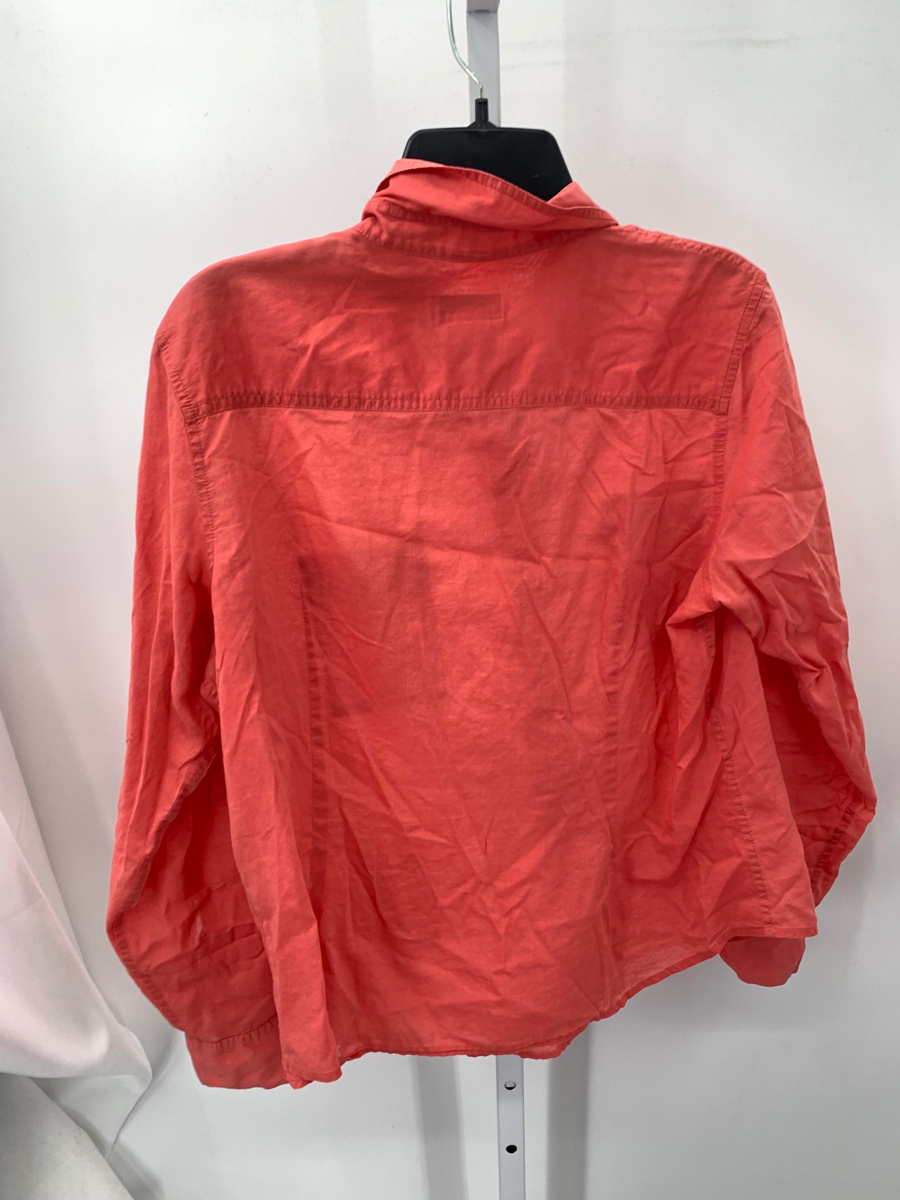 Talbots Size Large Misses 3/4 Sleeve Shirt