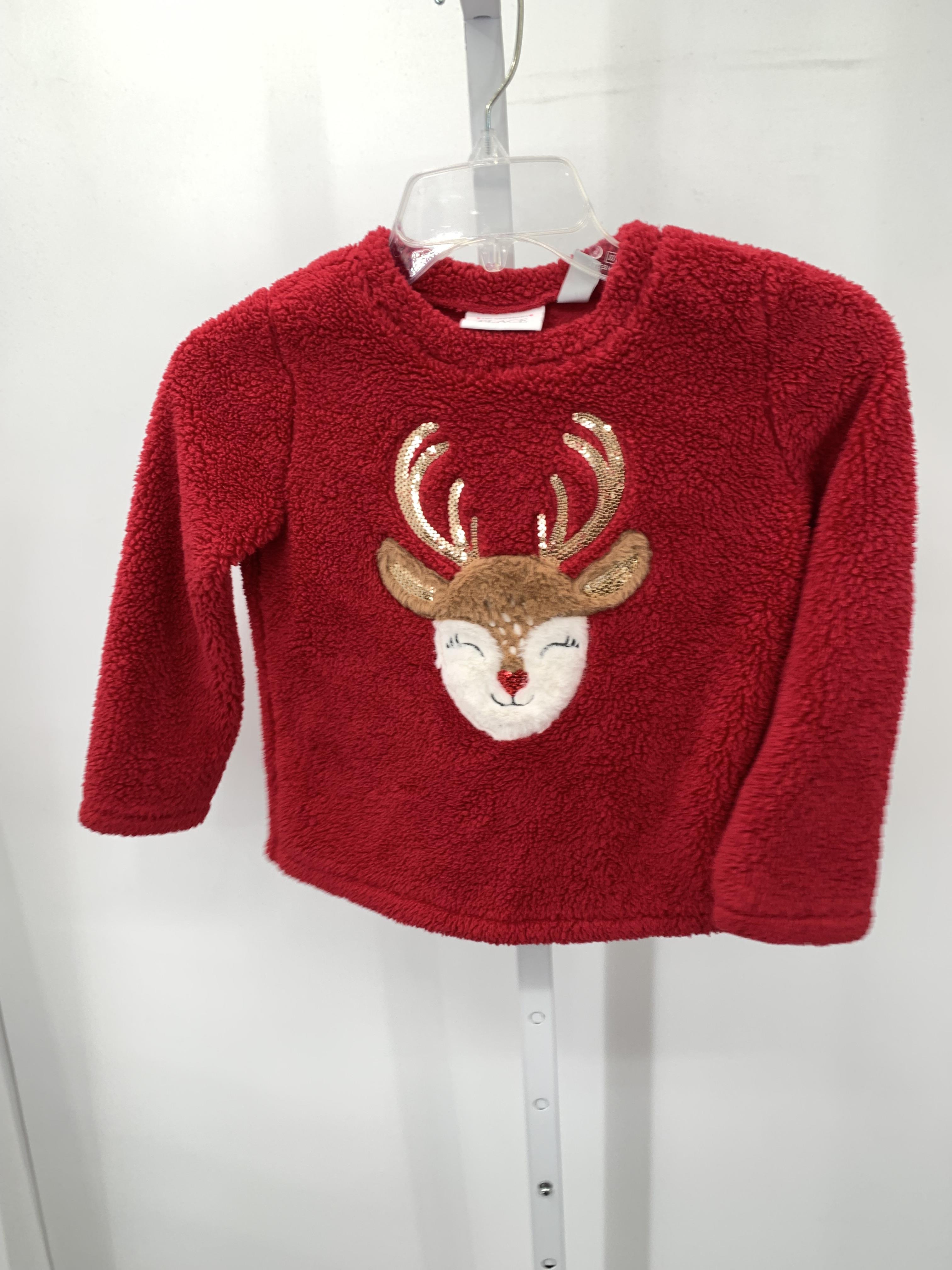 LONG SLV SHIRT SHERPA REINDEER