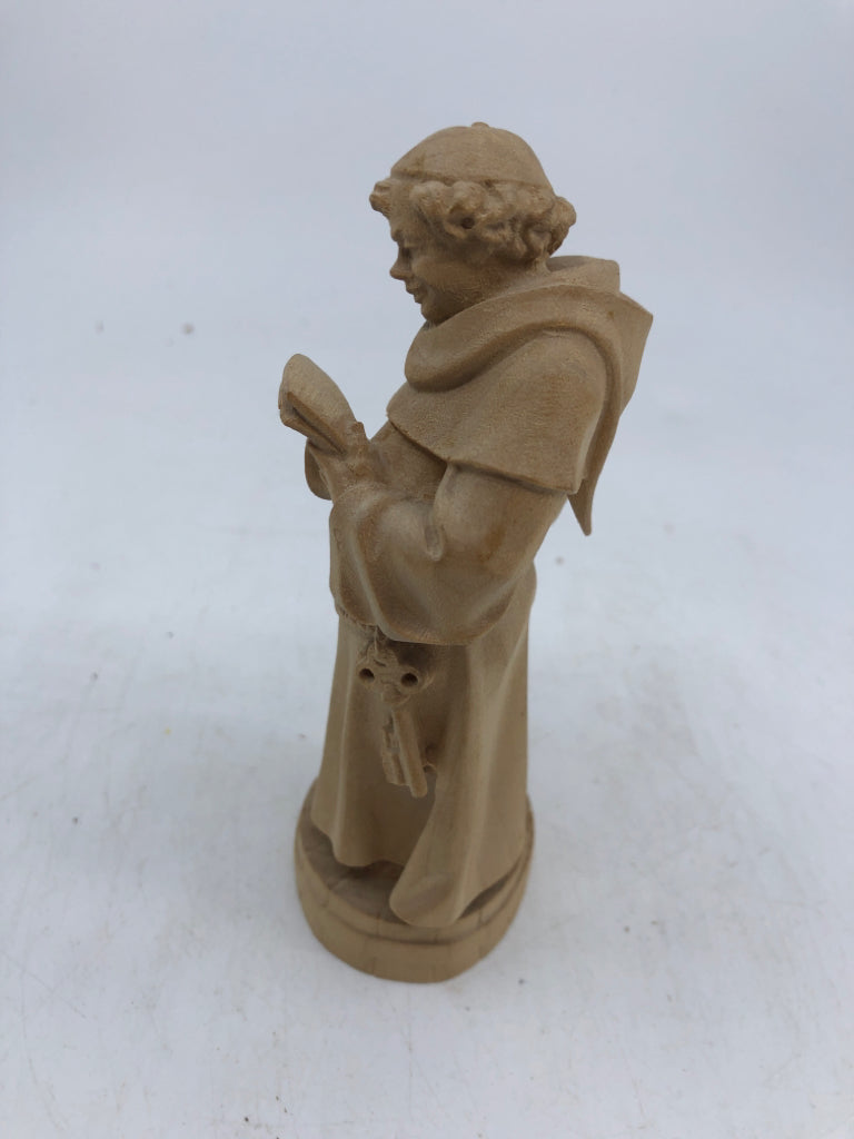 VTG WOOD CARVED MAN- KRAUS OBERAMMERGAU.