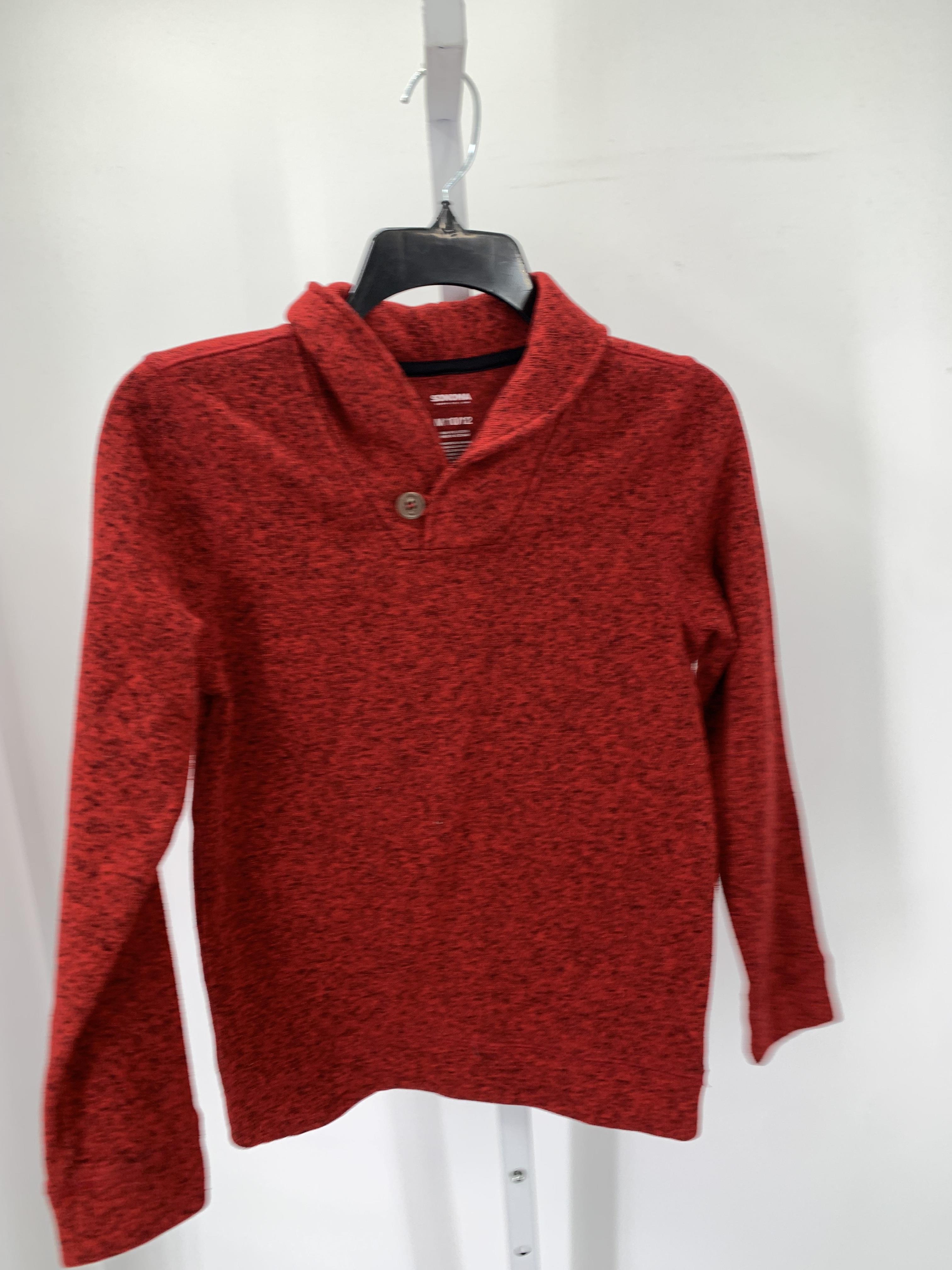 BROWN BUTTON SWEATER