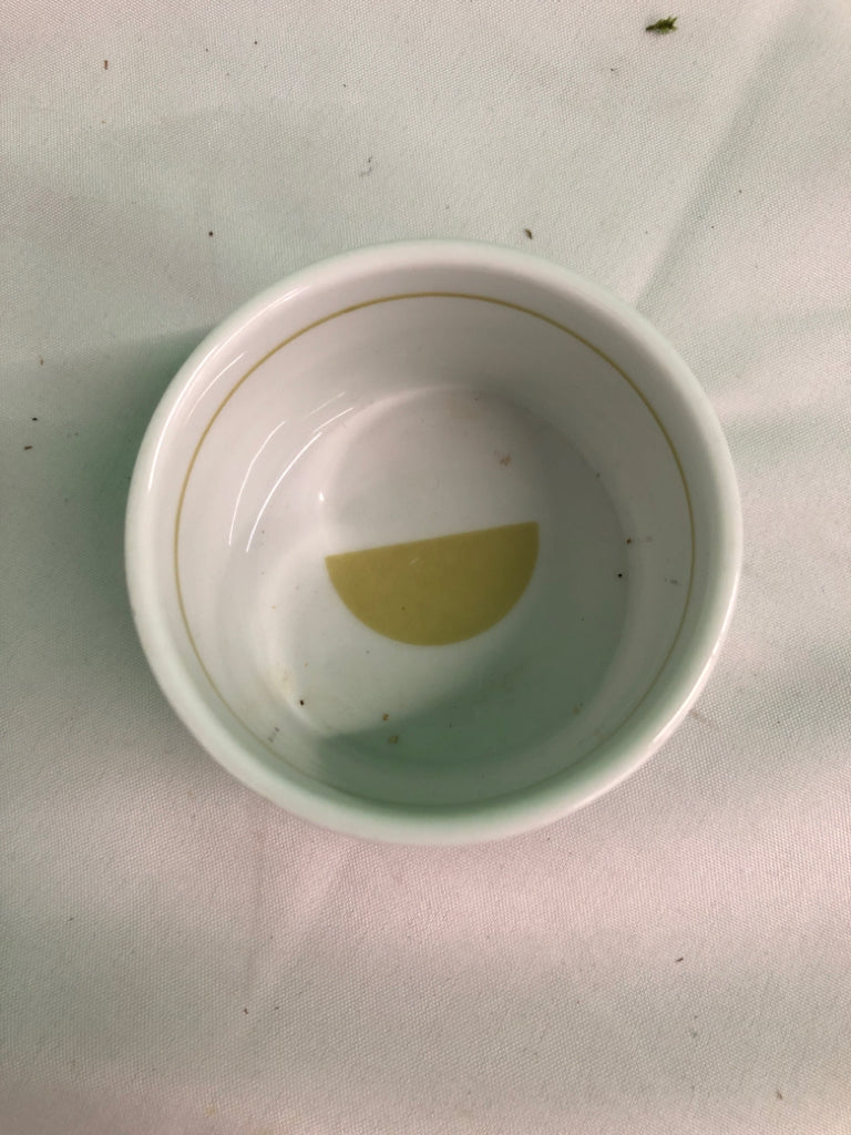 6 CERAMIC 1/2cup -2CUPS PORTION BOWLS MESU 2 "H X 6" DIAM