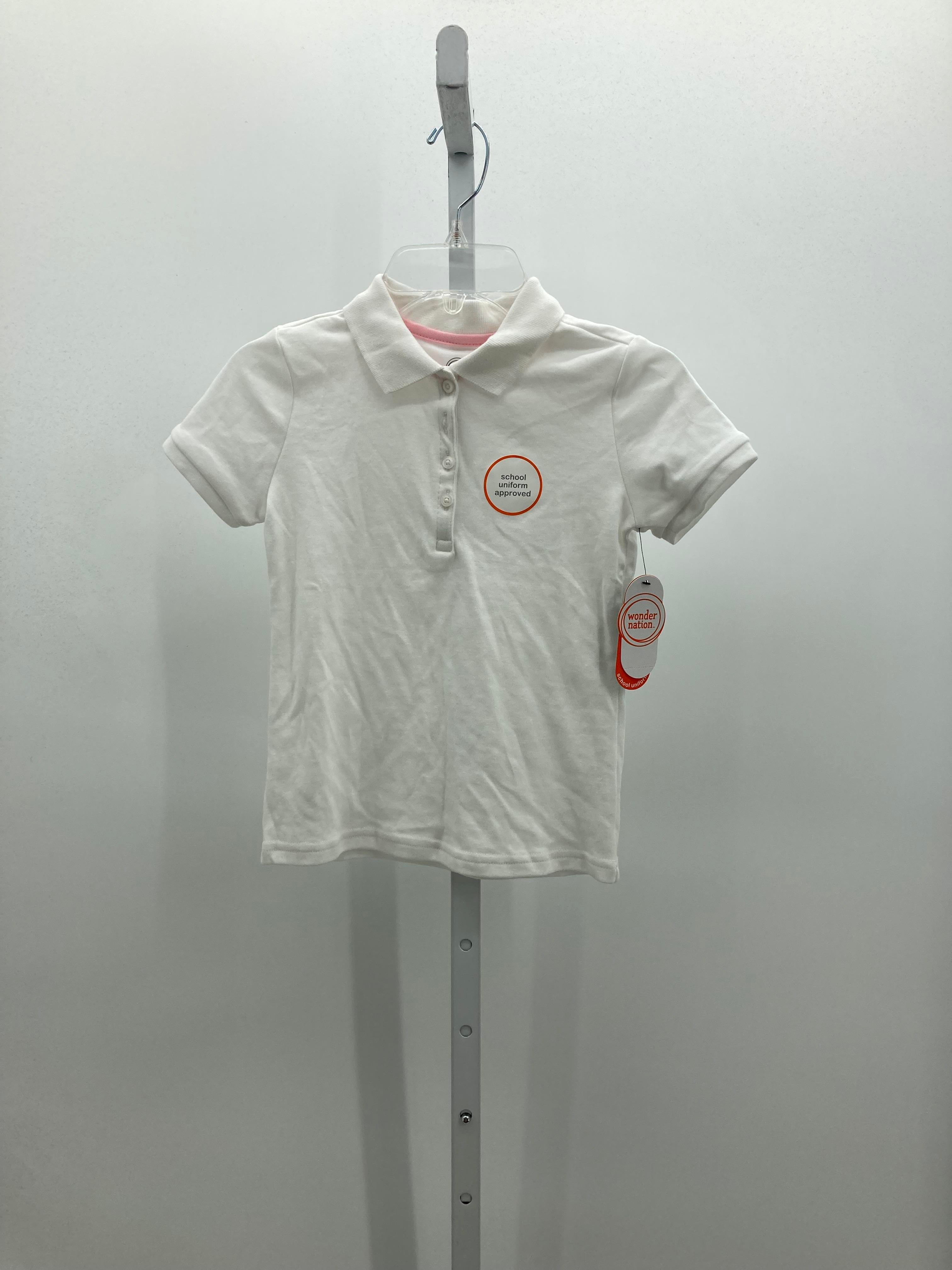 Wonder Nation Size 6/6X Girls Short Sleeve Shirt