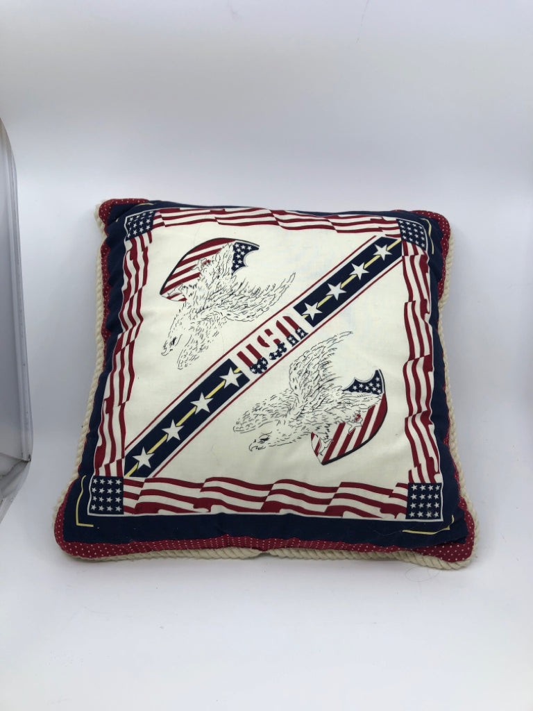 AMERICANA EAGLE BRAIDED EDGE TRIM.