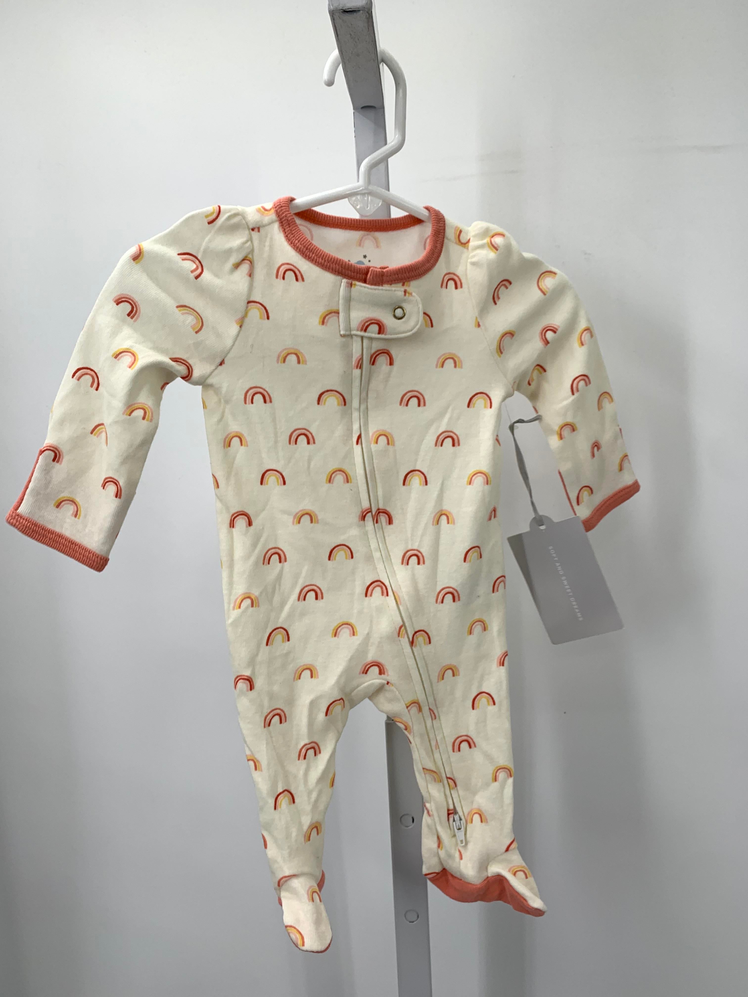 Cloud Island Size Newborn Girls Long Slv. Romper