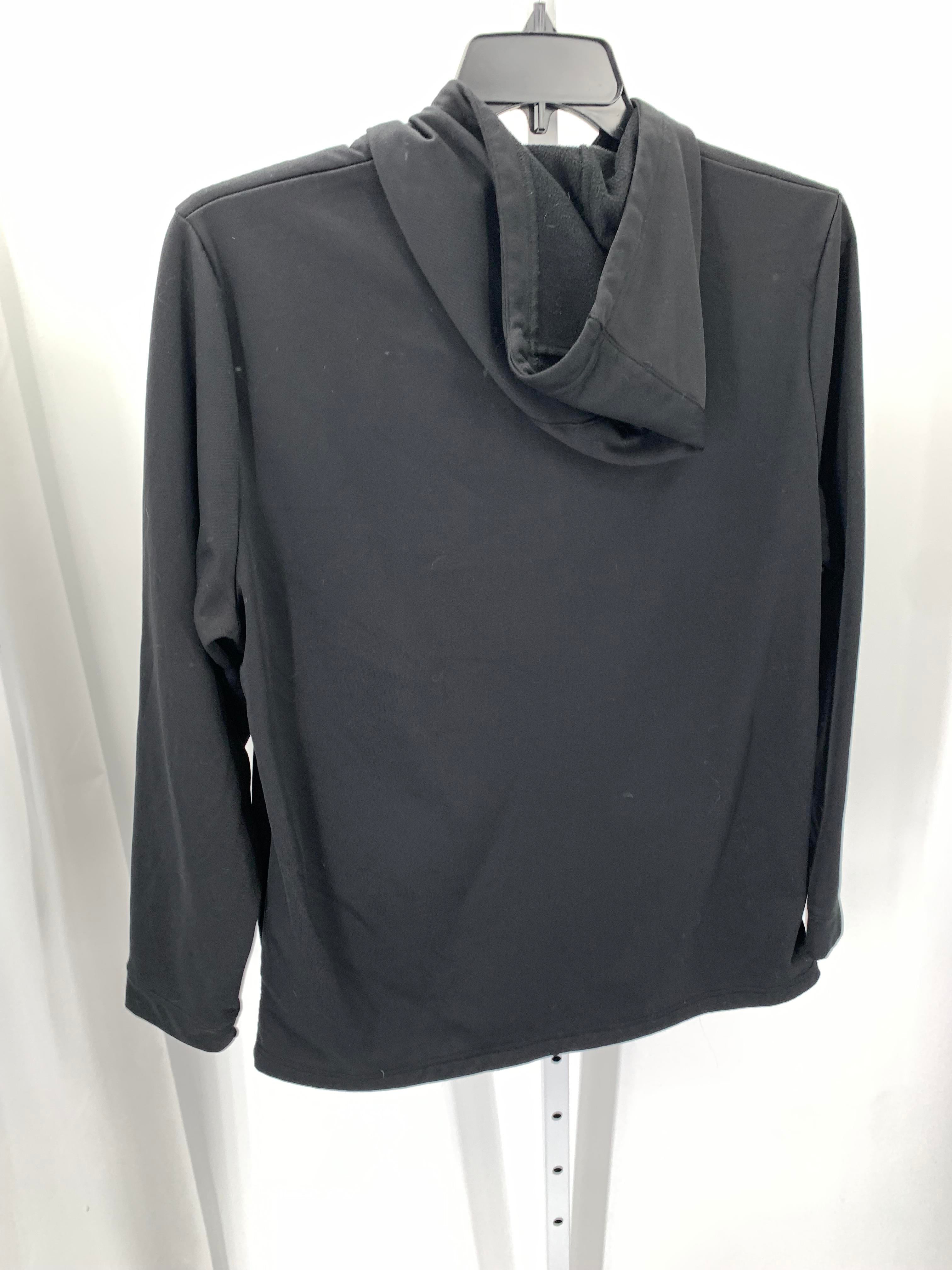 HOODED ZIP KNIT.