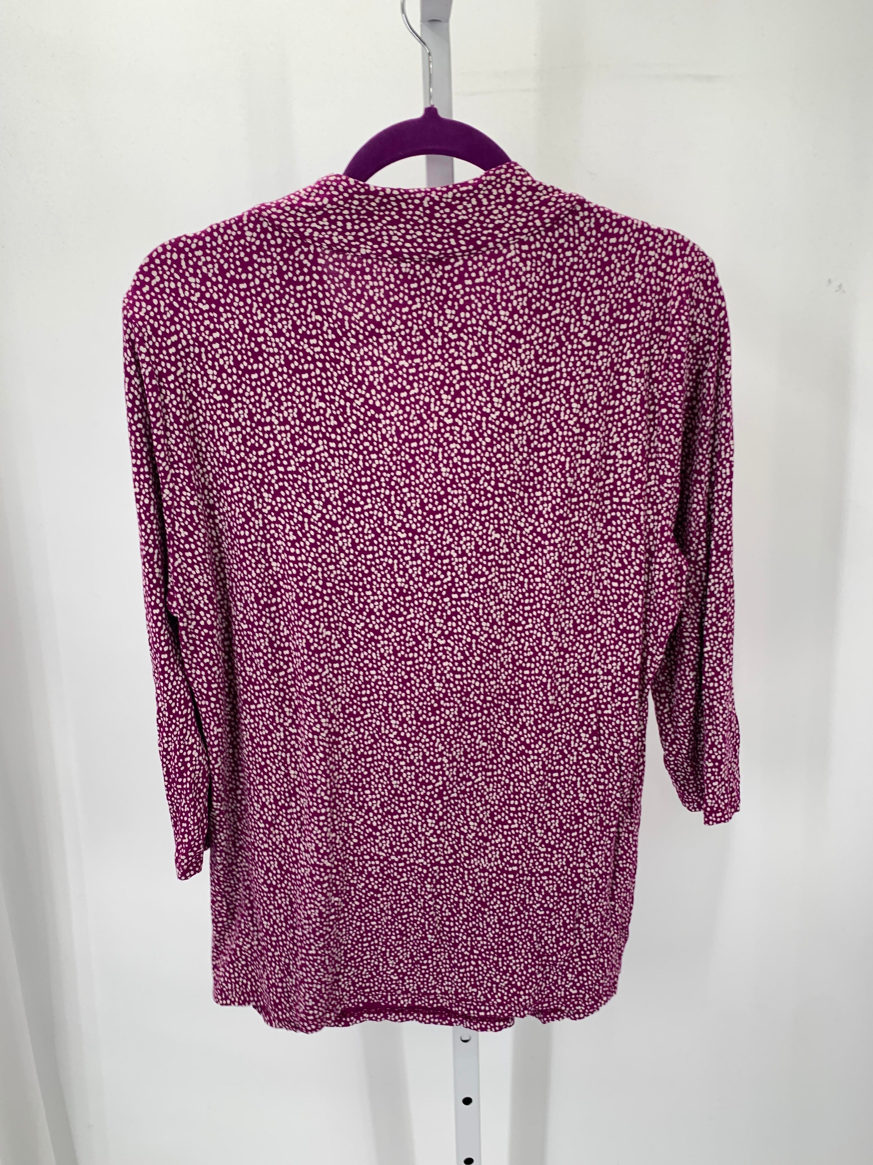 Ann Taylor Size Extra Large Misses 3/4 Sleeve Shirt