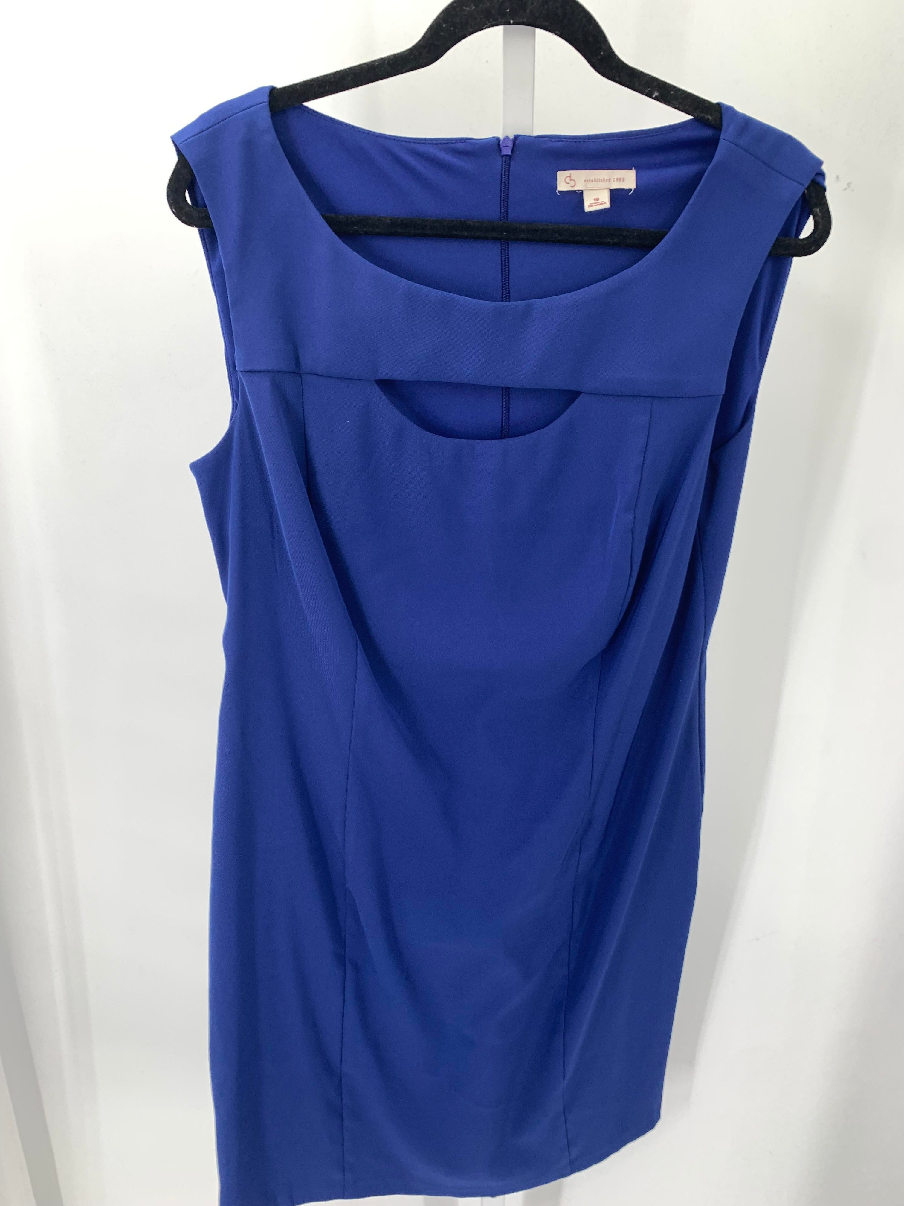 db Size 16 Misses Sleeveless Dress