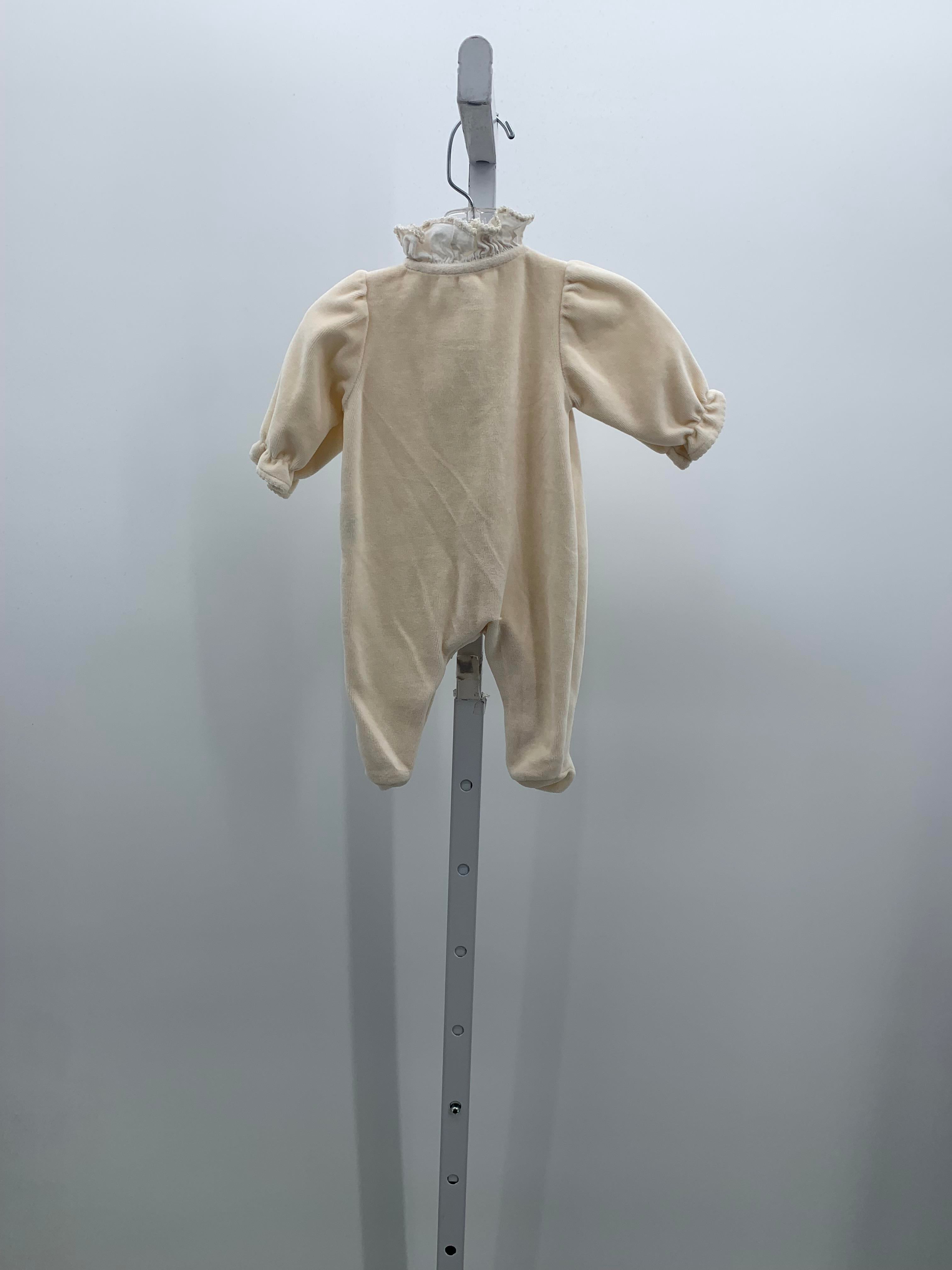 Size Newborn Girls Long Slv. Romper