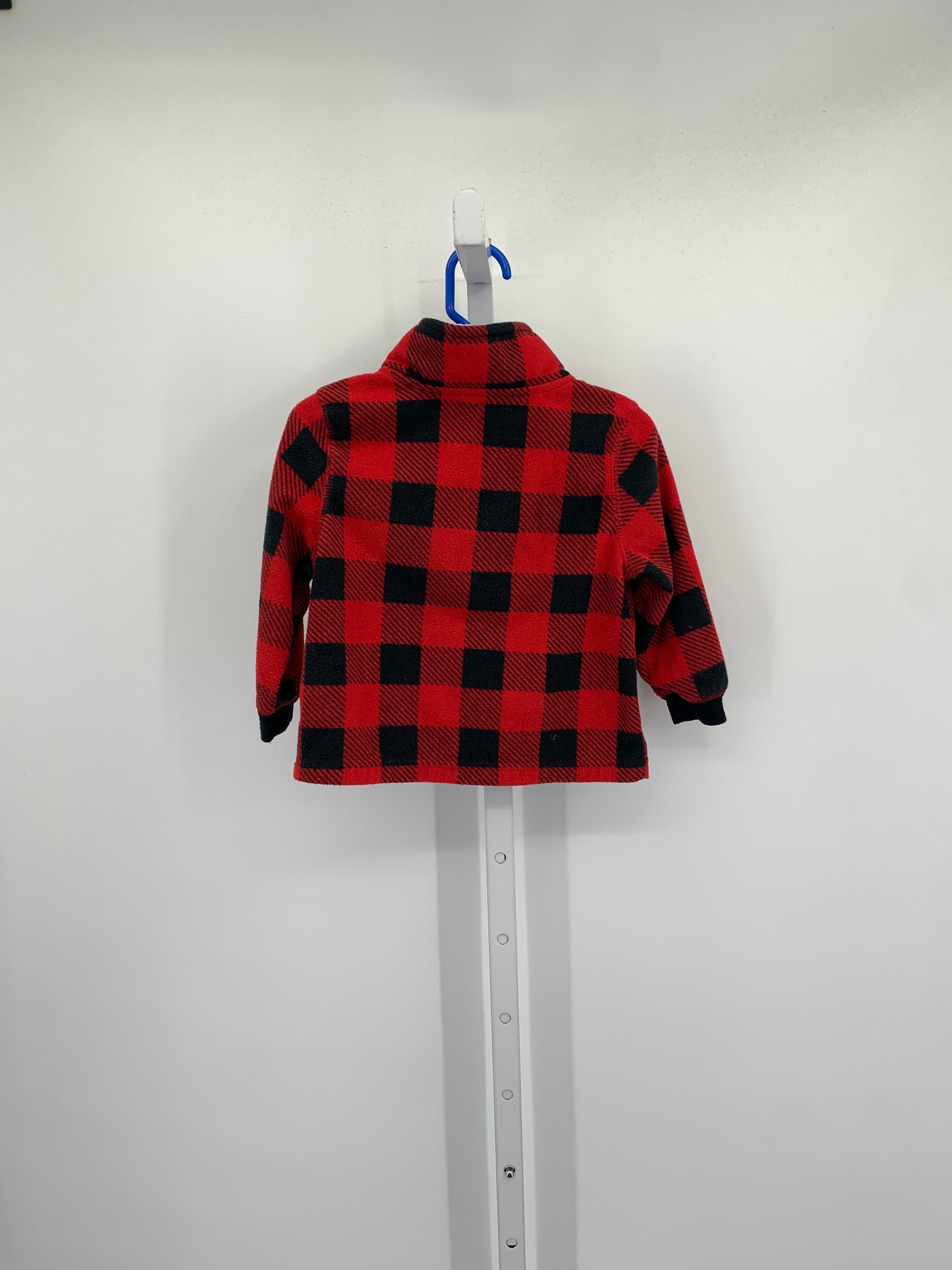 BLACK CHECKERED FLEECE