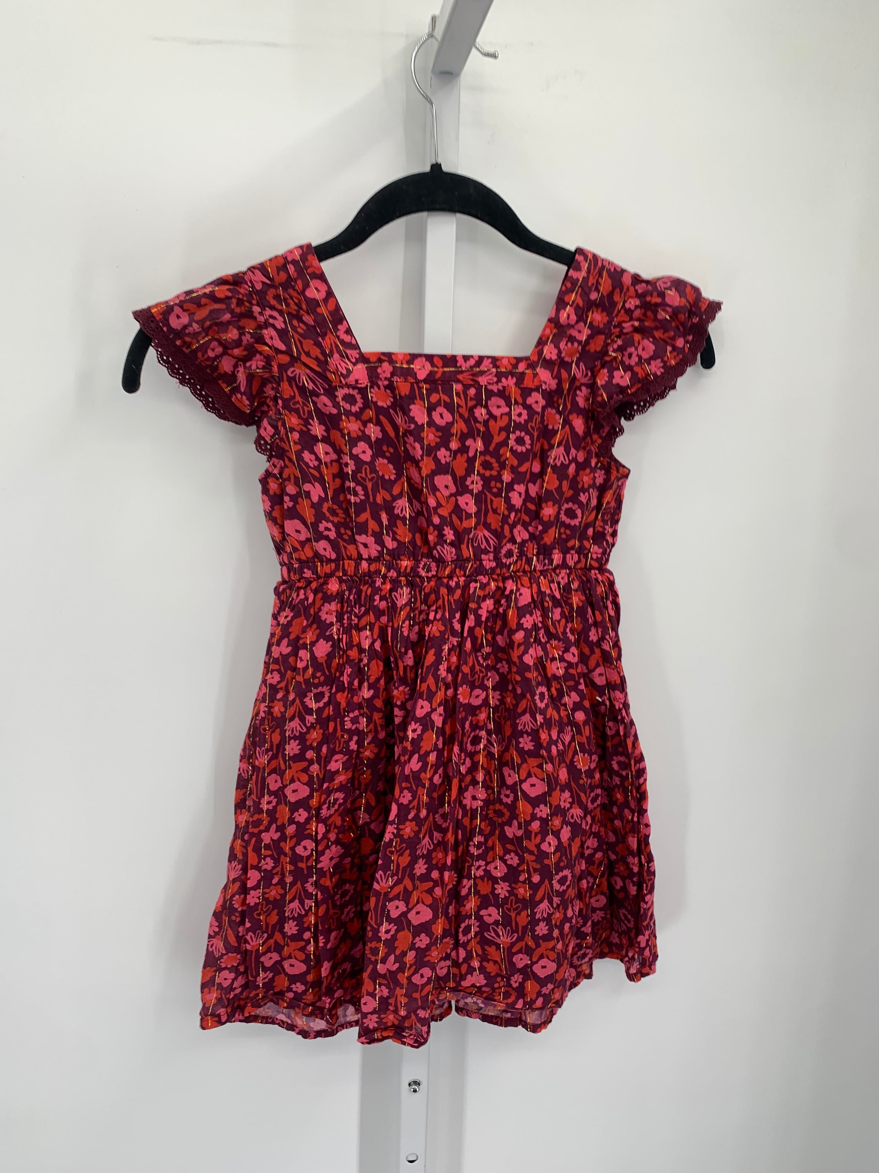 Cat & Jack Size 6/6X Girls Short Sleeve Dress