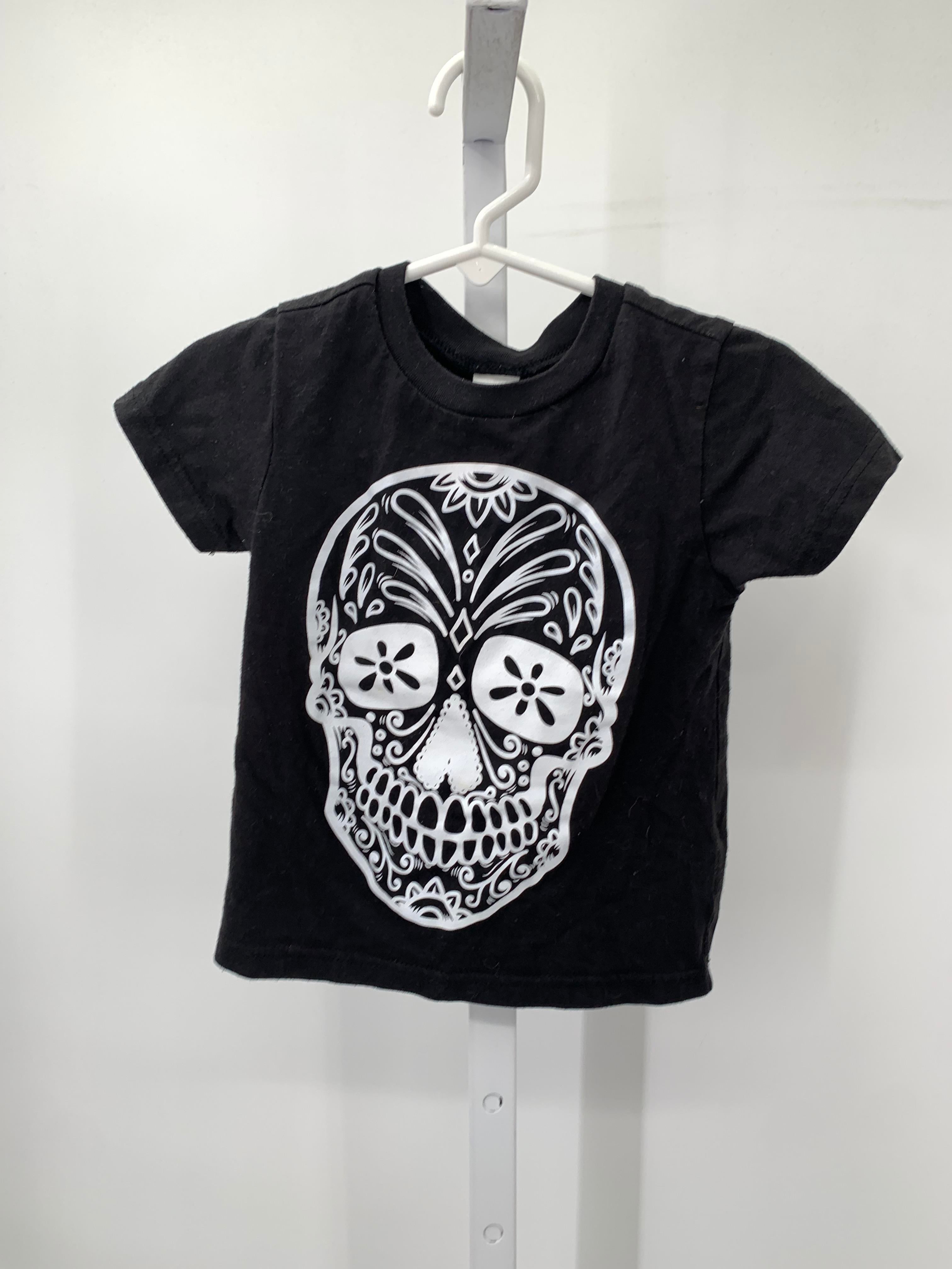SHORT SLV SHIRT SUGAR SKULL