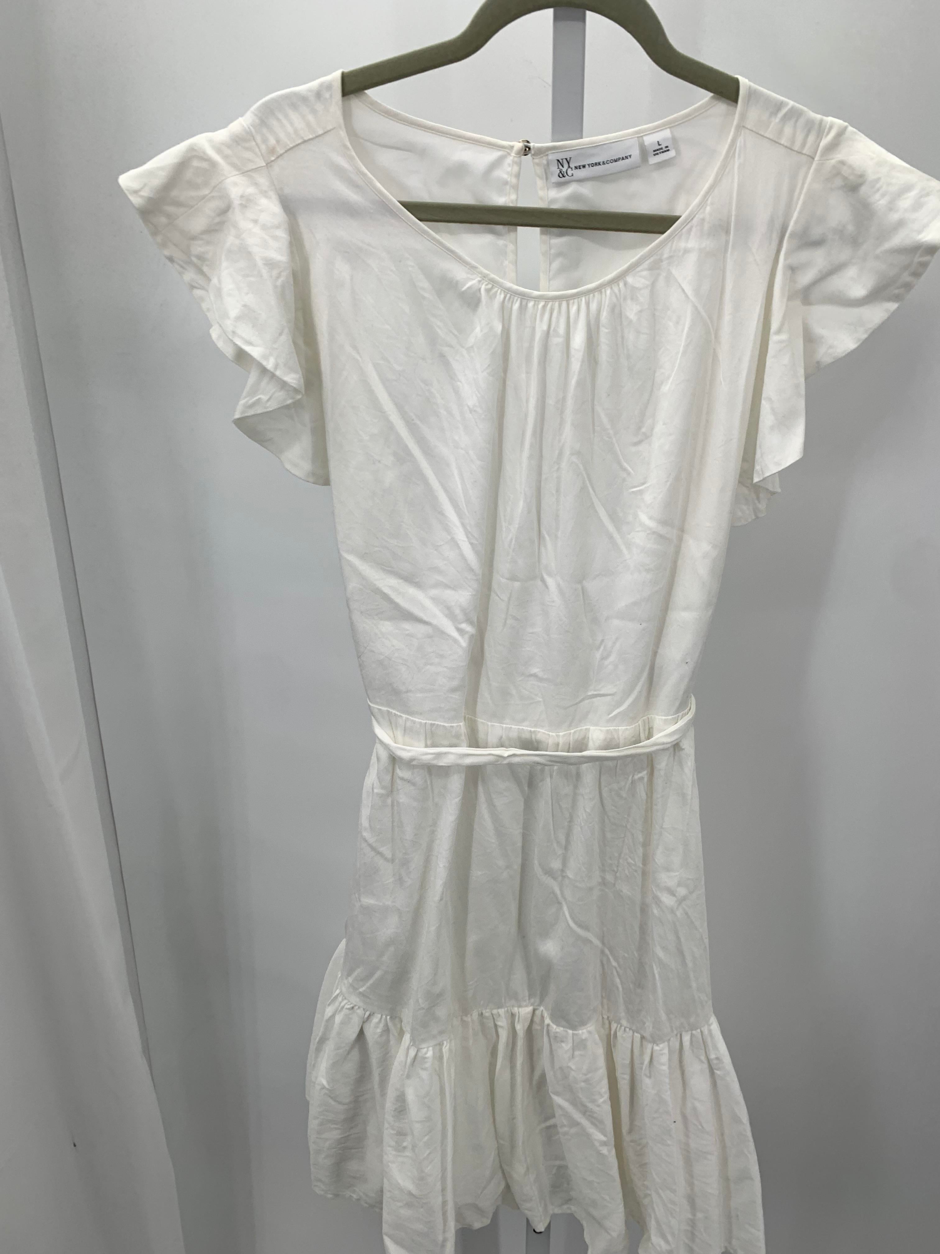 New York & co. Size Large Misses Short Sleeve Dress