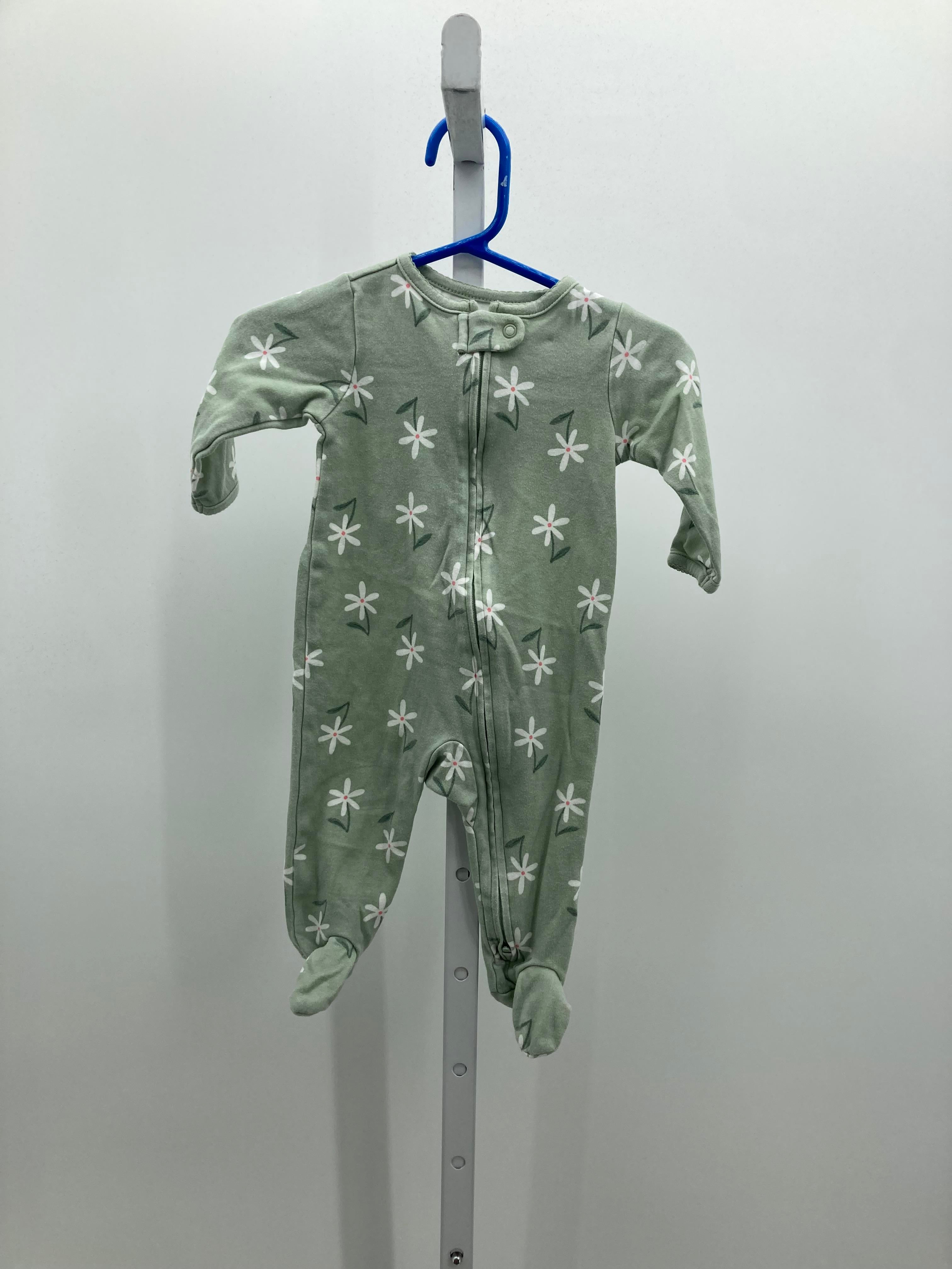 Carters Size 6 Months Girls Long Slv. Romper
