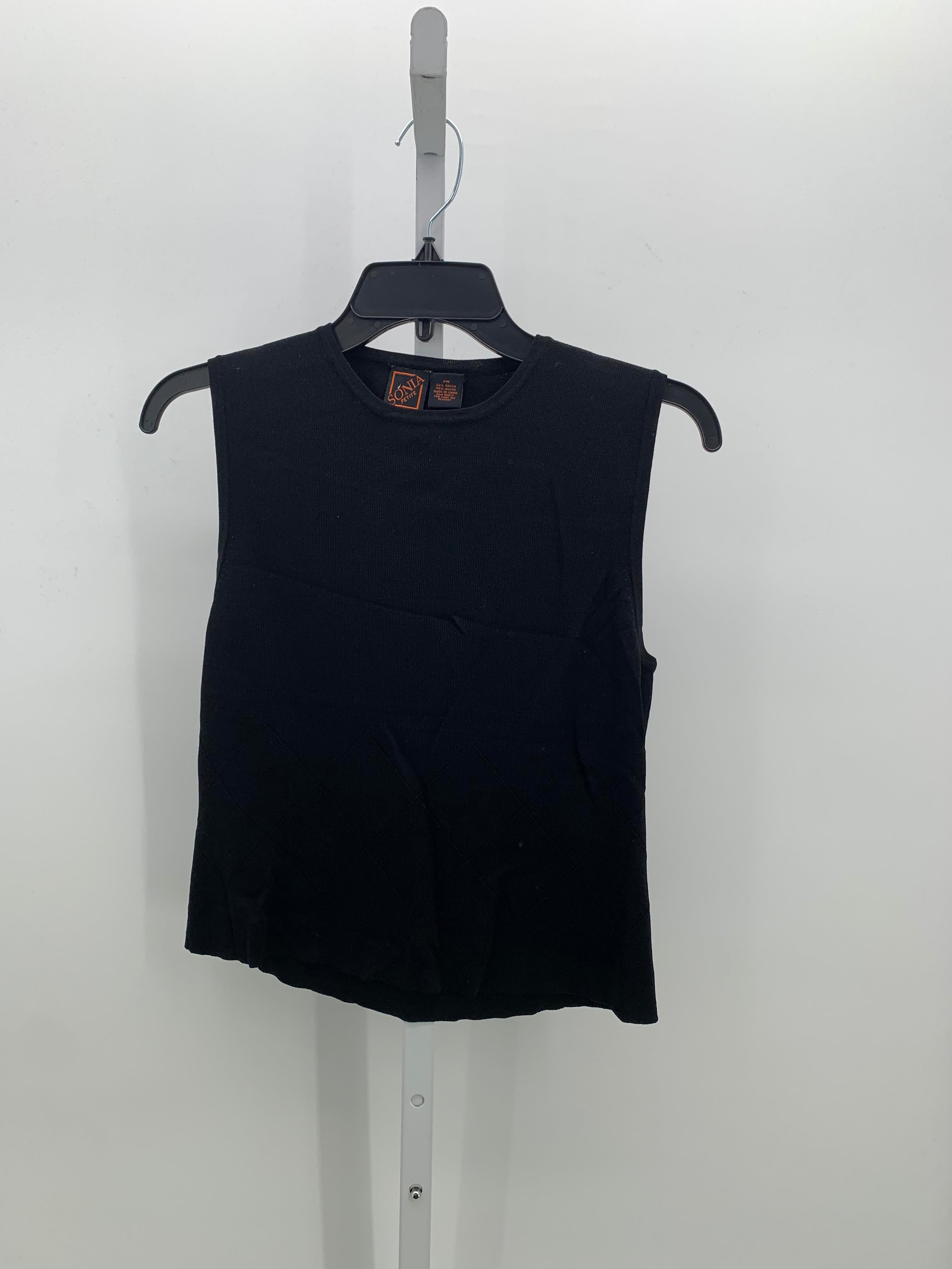 Size Medium Petite Petite Sleeveless Sweater