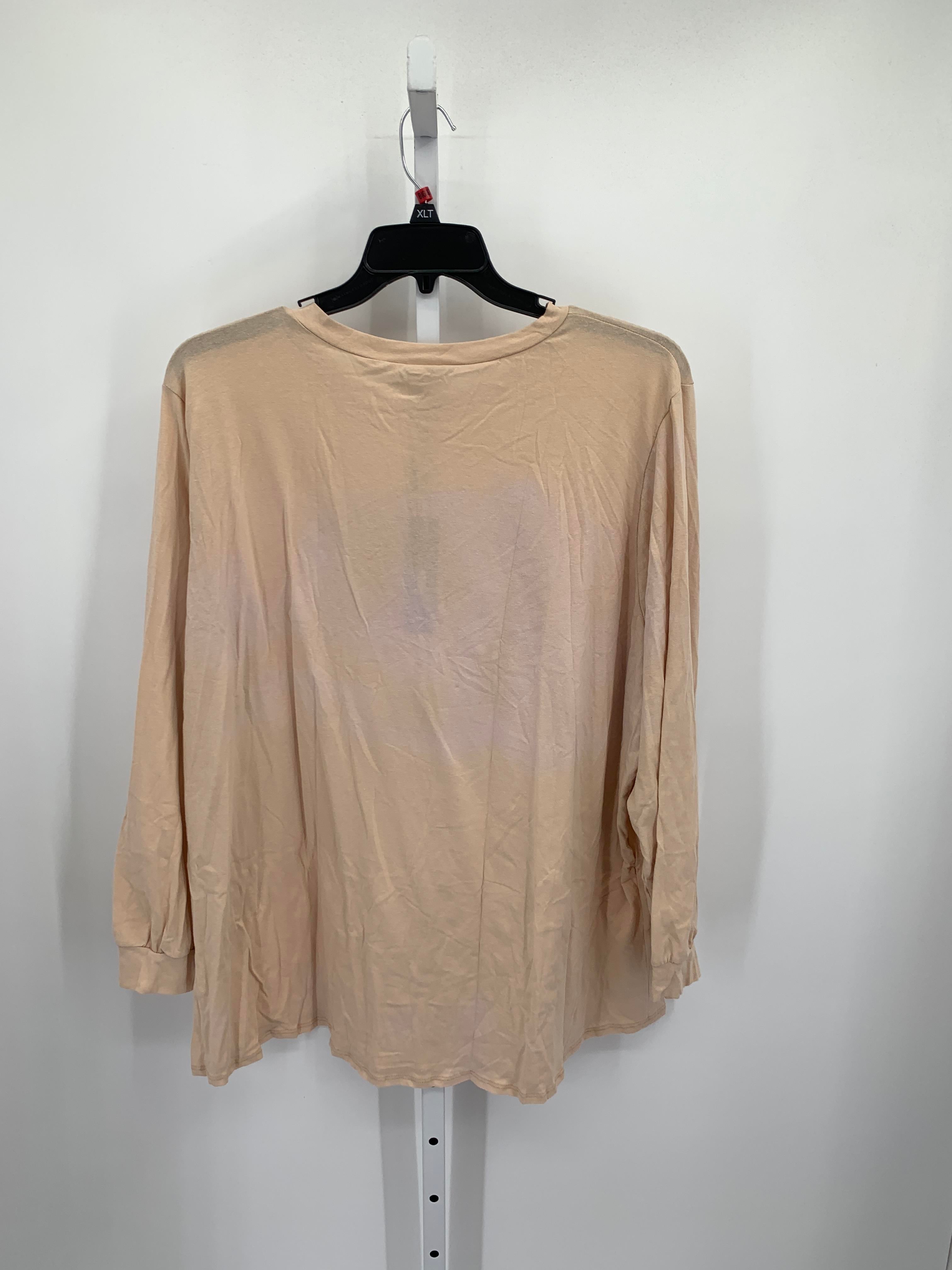 Size 3X Womens Long Sleeve Shirt