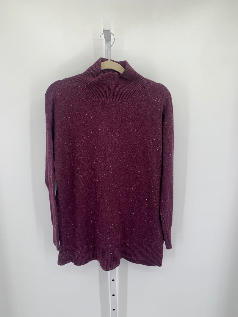 Loft Size Medium Misses Long Slv Sweater