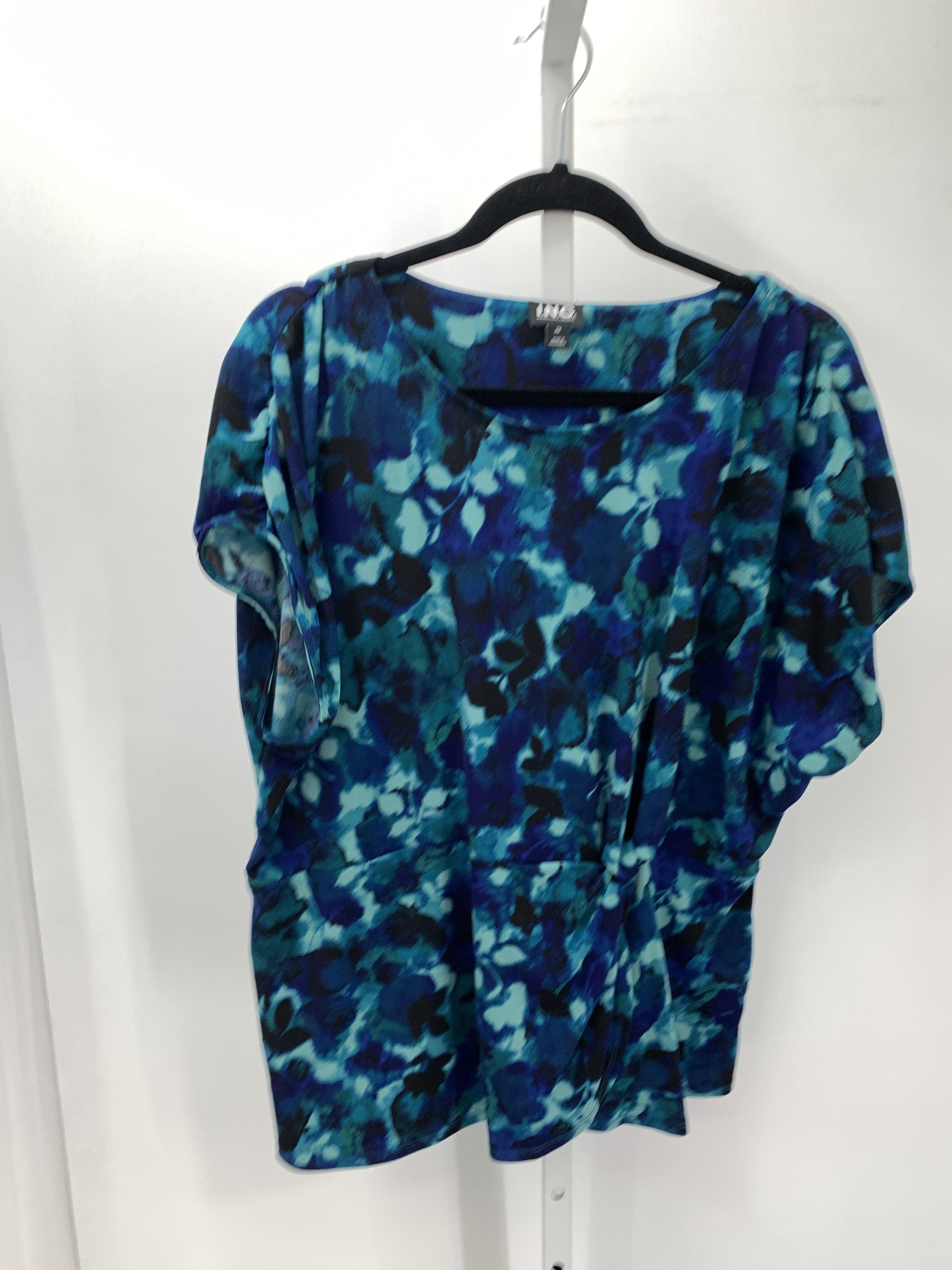 INC Size 2X Womens Short Sleeve Shirt