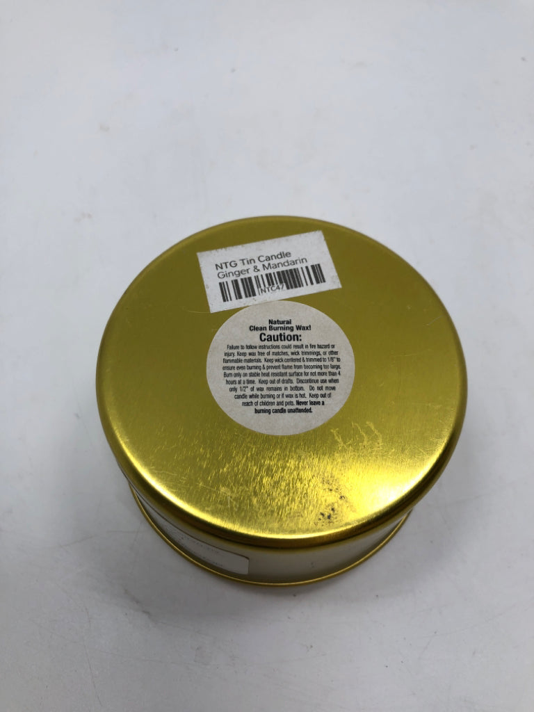 GINGER/MANDARIN CANDLE.