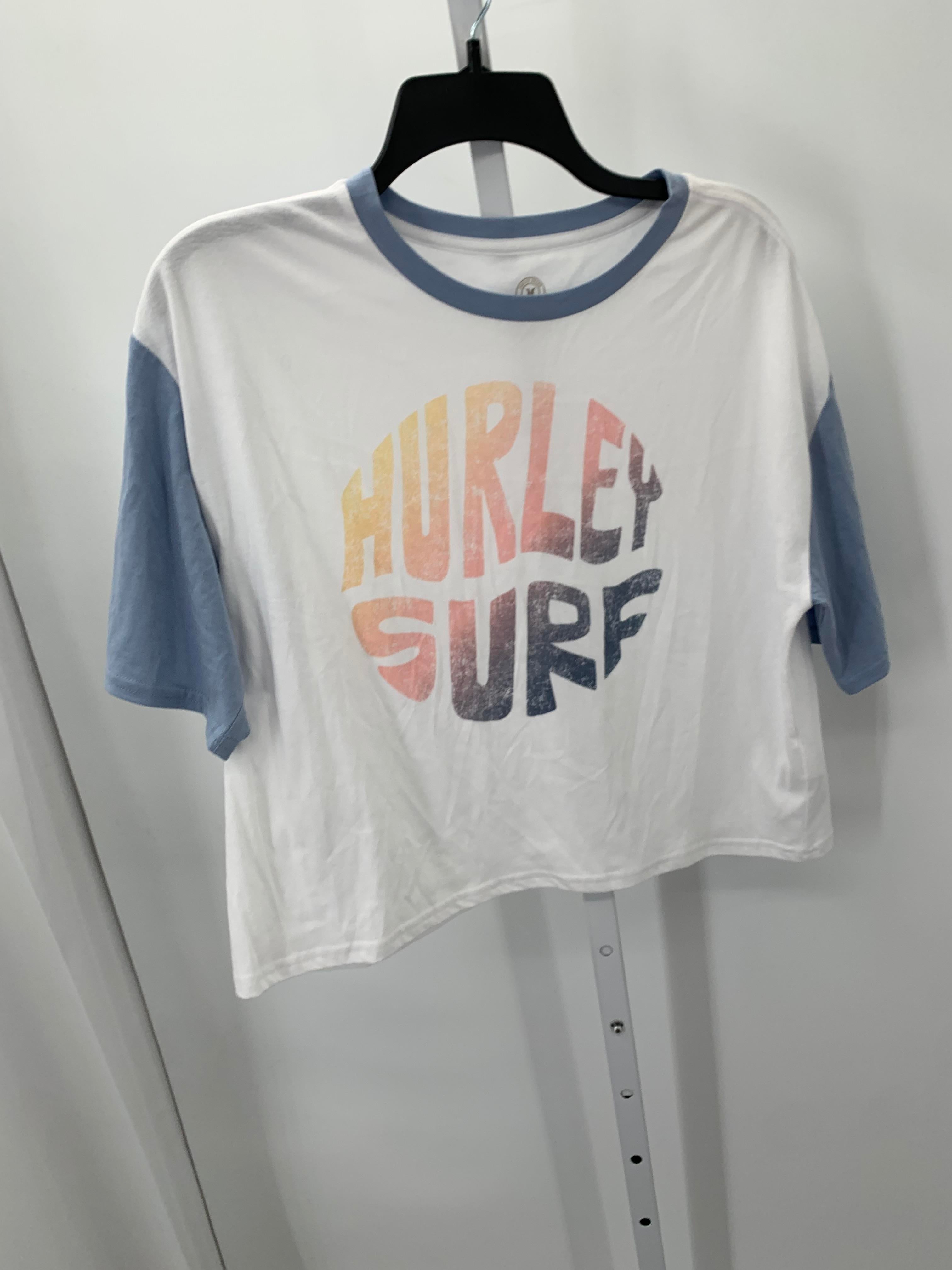 Hurley Size Medium Juniors Short Sleeve Shirt
